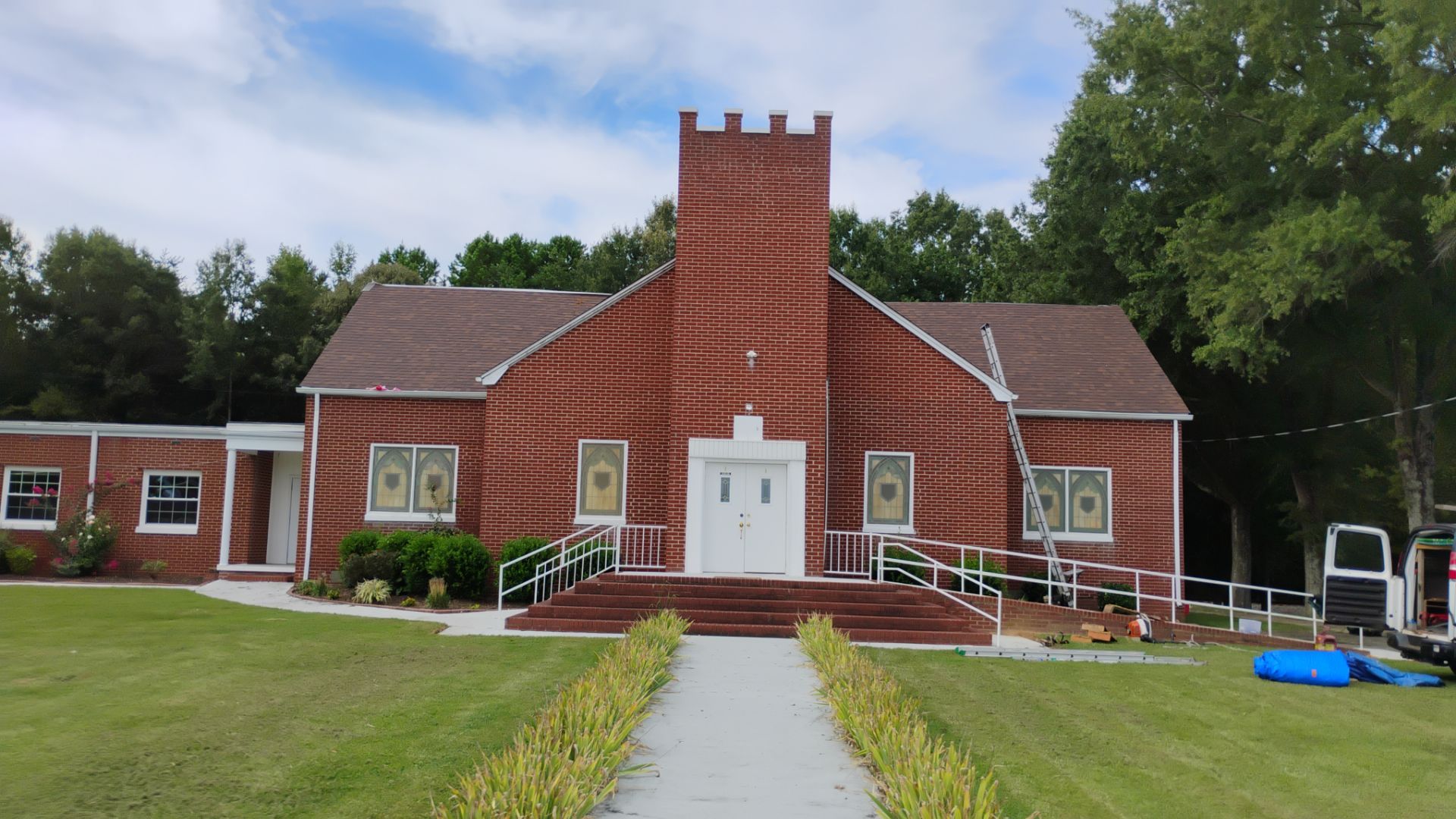 Church roof by BROCK BUILDERS