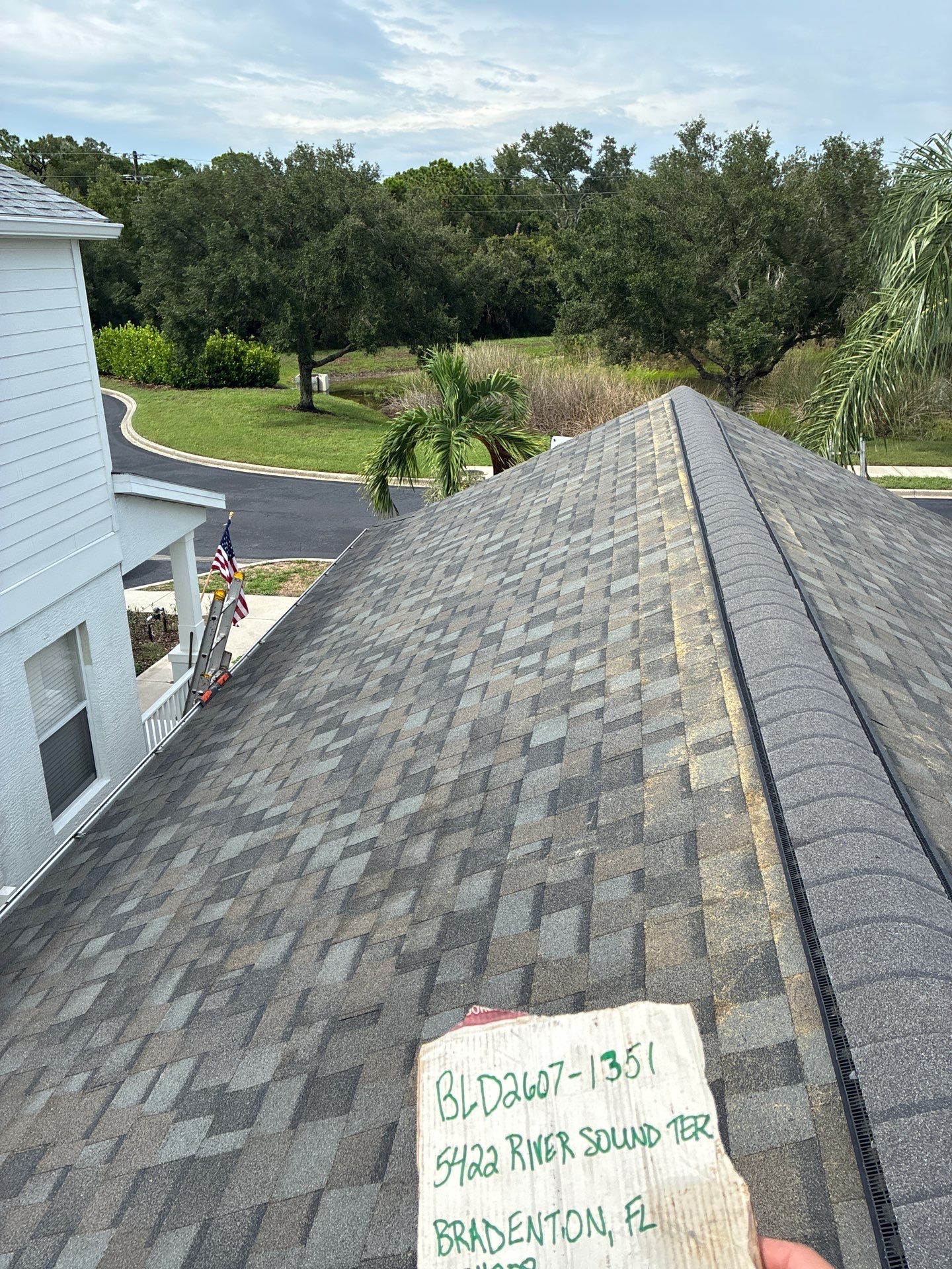 Architectural Shingle Roof Replacement for Bradenton Residential Home by Trinity Restoration and Roofing LLC