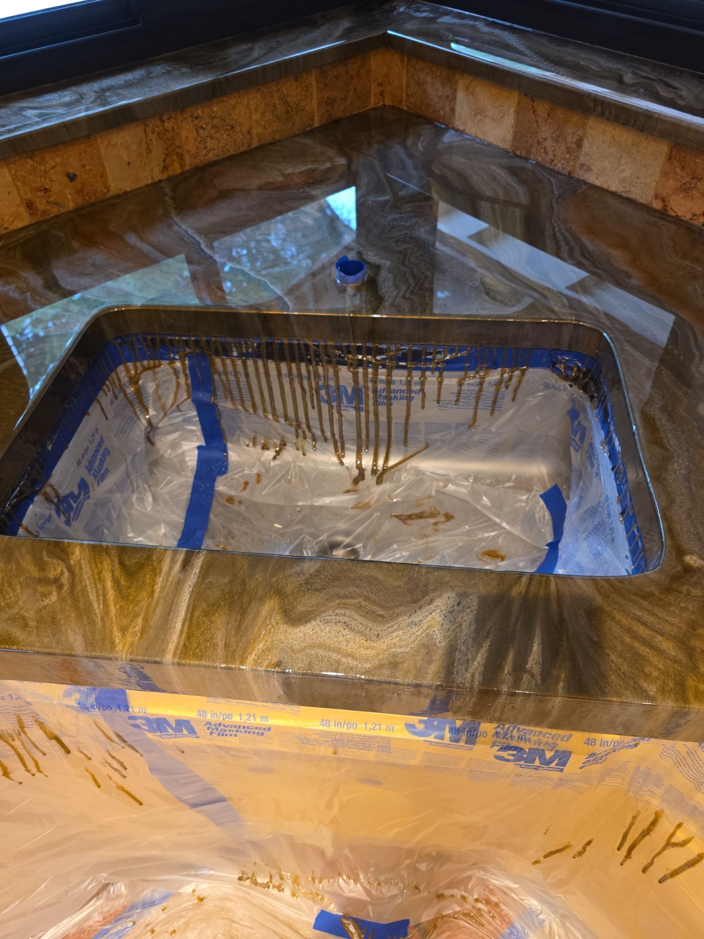 Epoxy countertops by Matt Gifford Painting LLC