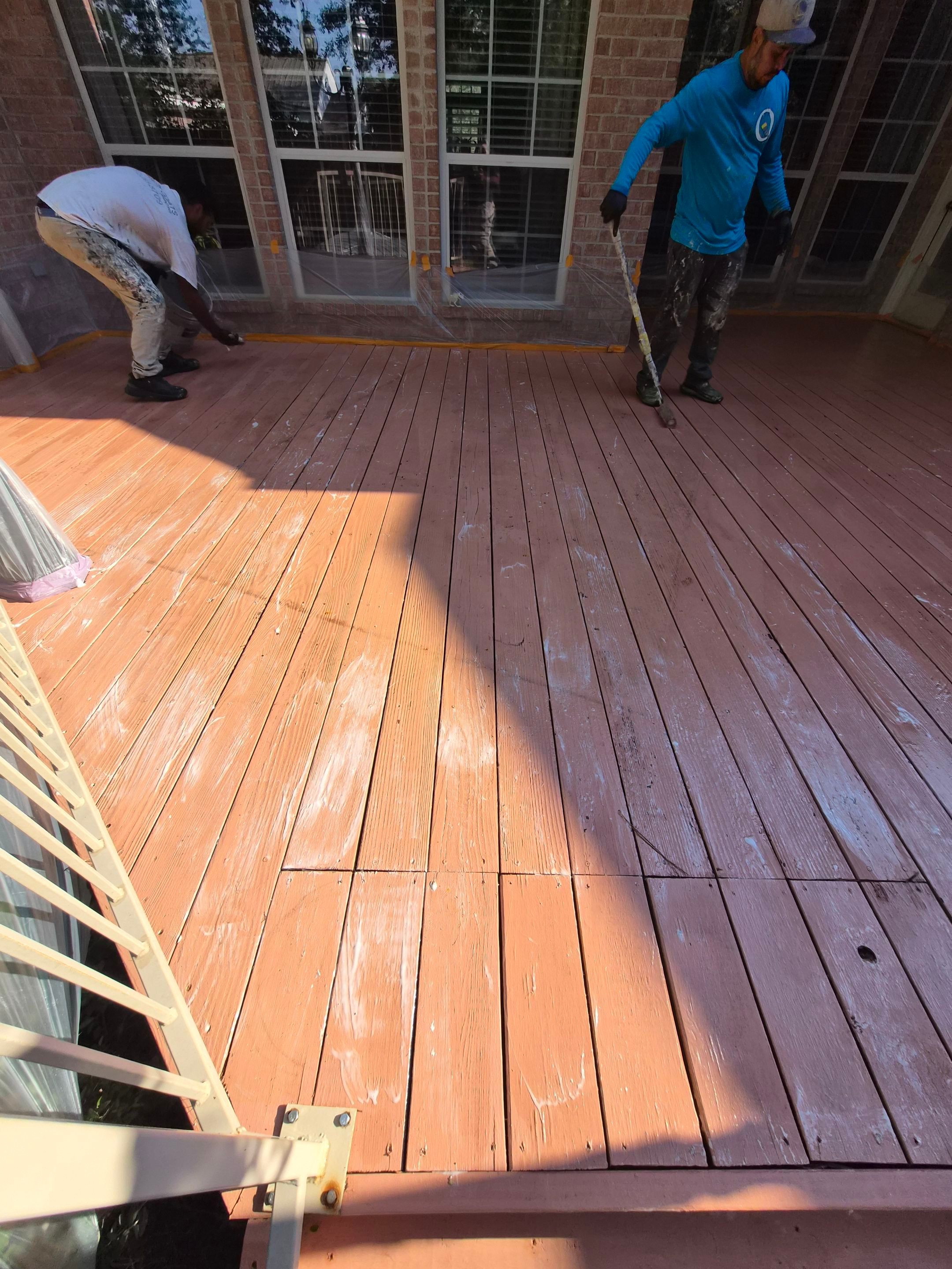 Tyler, TX Exterior Deck Staining & Color Refresh by Quality Coats Painting