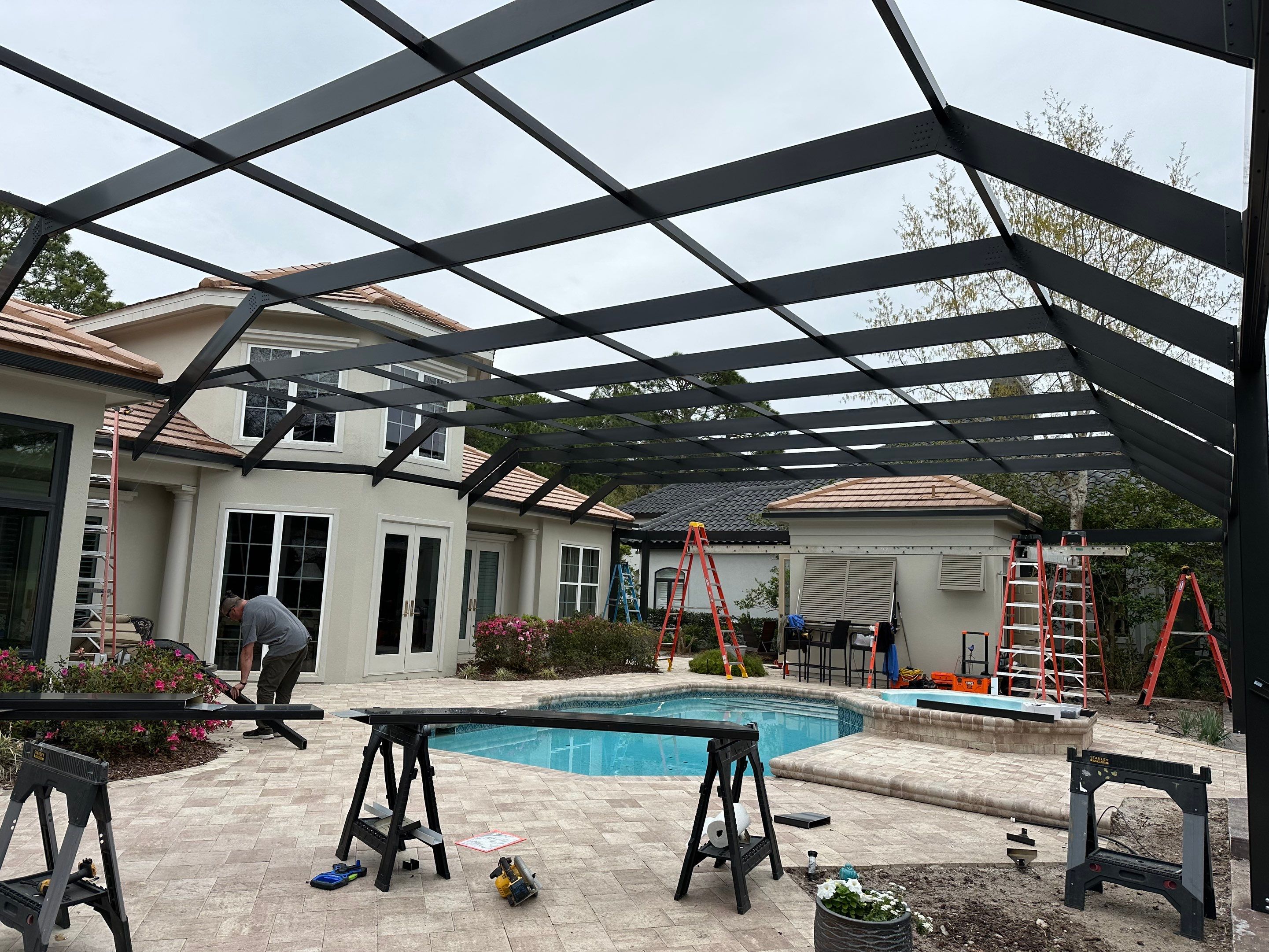 Pool Cover Oasis in Destin by Titan Sunrooms