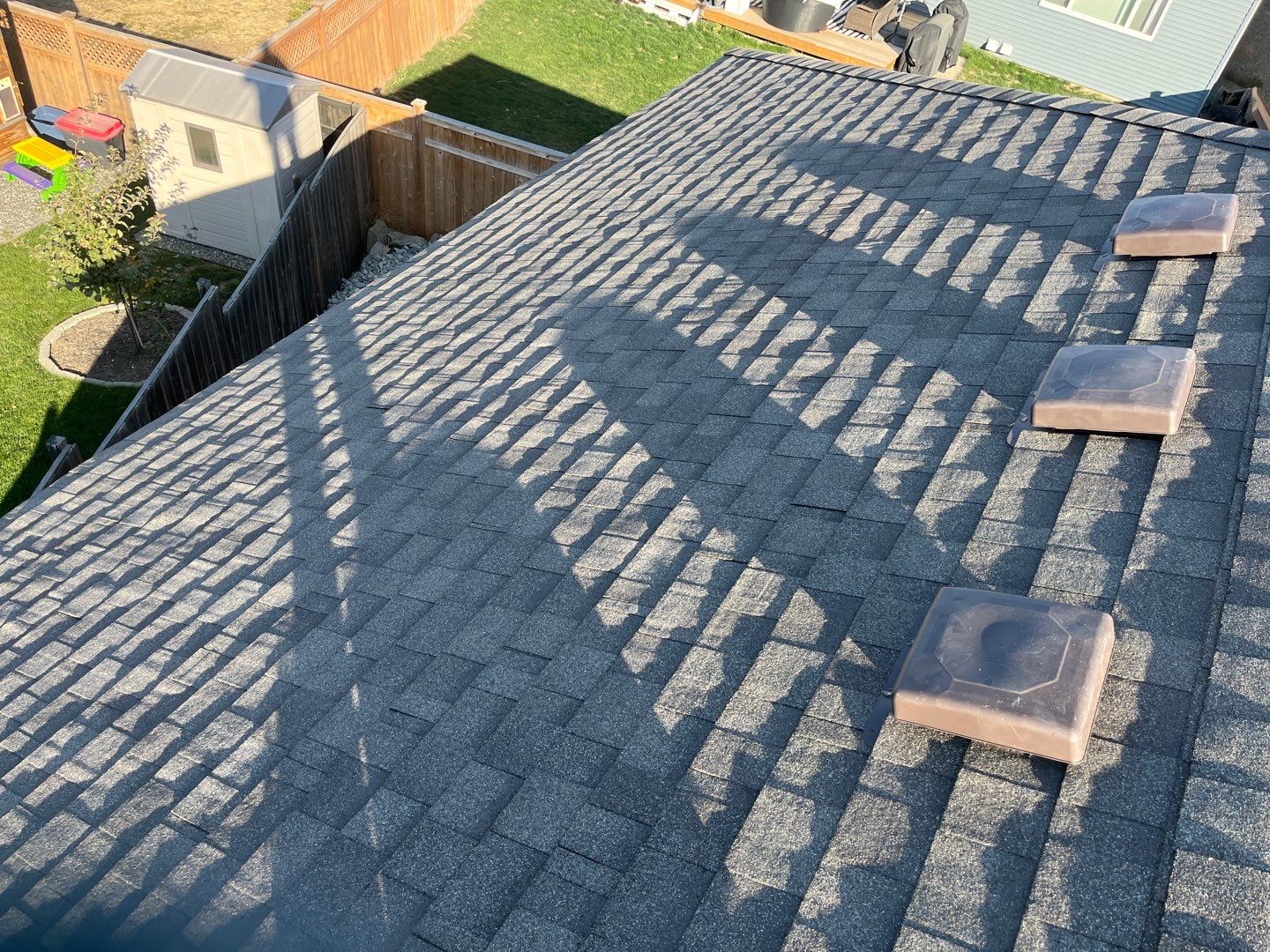 Residential Roofing Installation using IKO Weatherwood shingle by Top Notch Roofing Inc