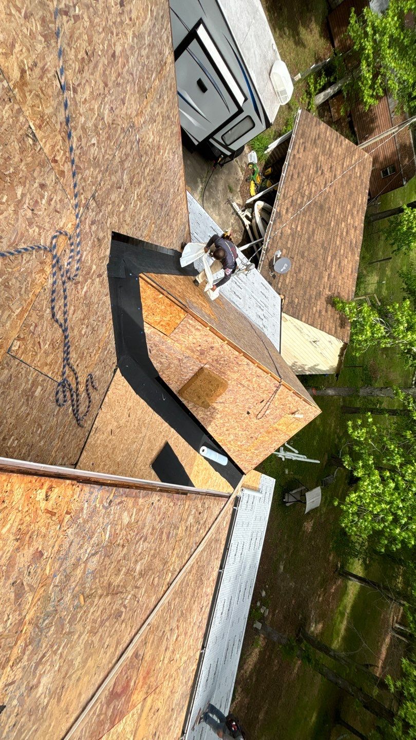 Roof Replacement and cover porch  by Deerfield Roofing LLC