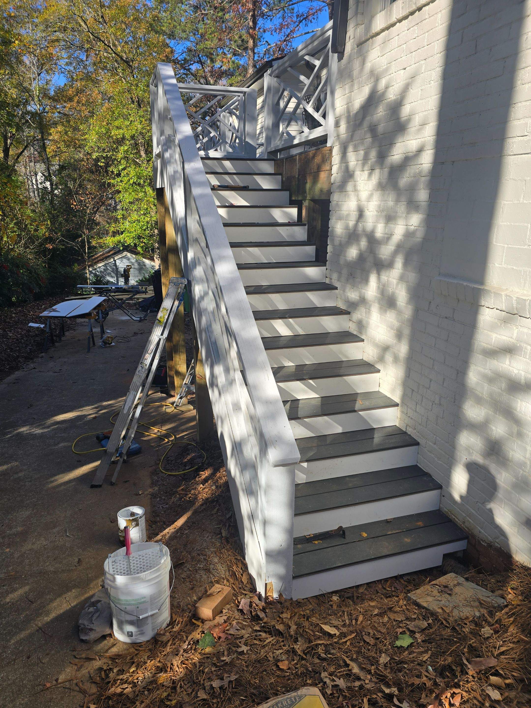 Custom Railings, Deck Support Installation, and Professional Deck Painting by Billy Weatherspoon Contractor