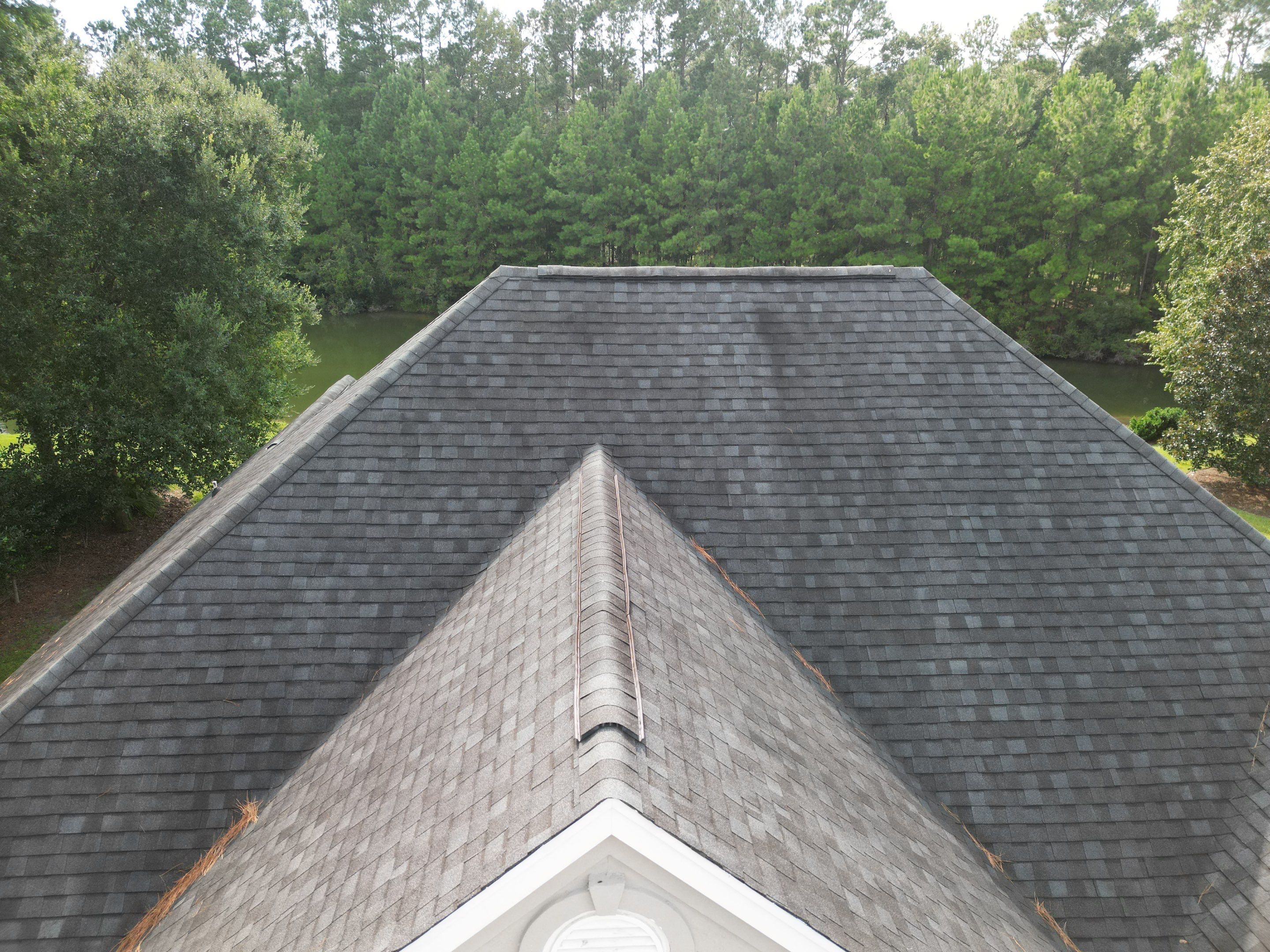 Residential Roofing Installation using Atlas Pinnacle Pristine Pewter by Talya Roofing