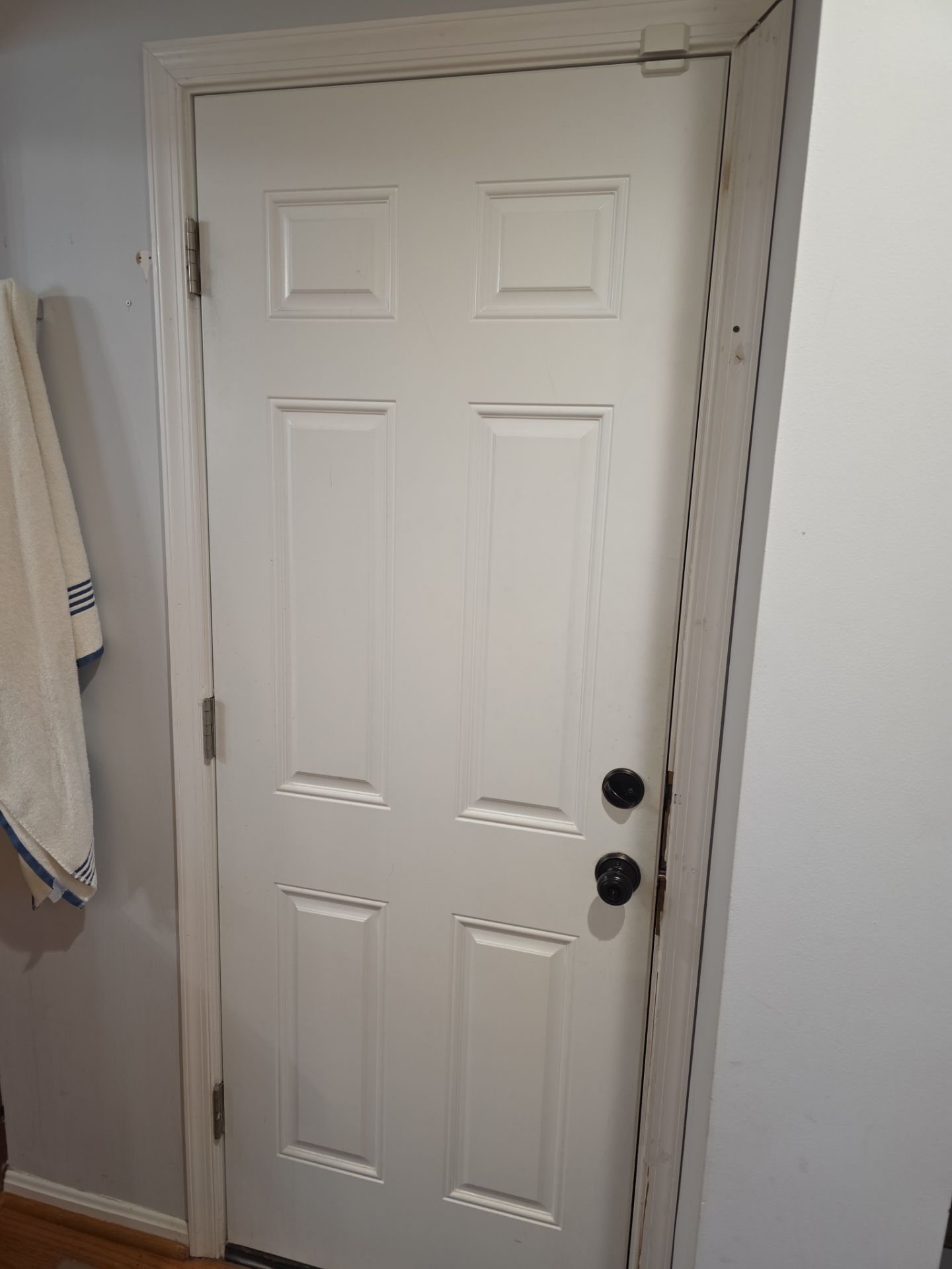 Modern Front Entry Door and Interior Door Replacement in Dunkirk by Window Depot of Annapolis