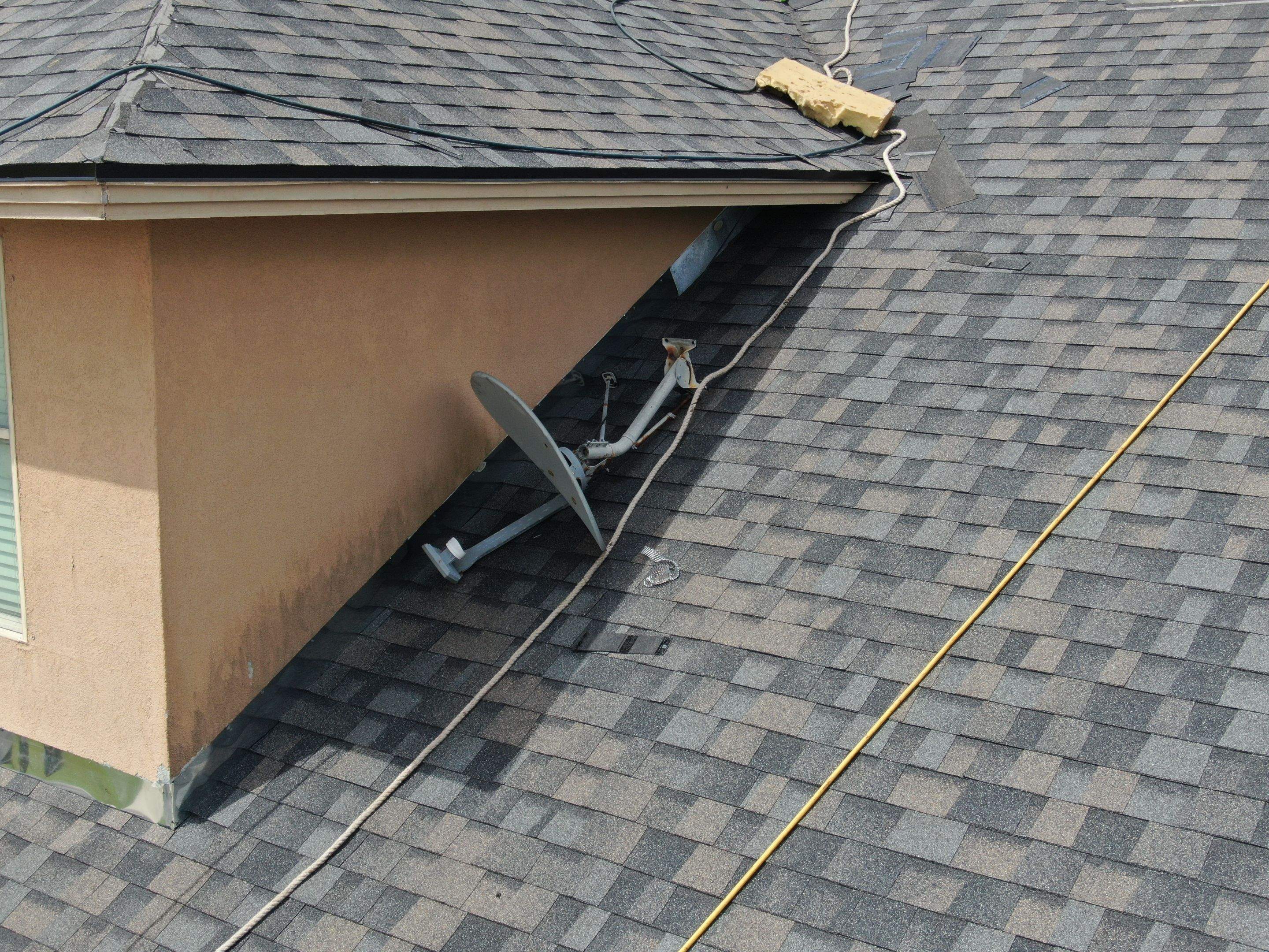 Flashing Stucco above the Roof by Bayfront Roofing and Construction