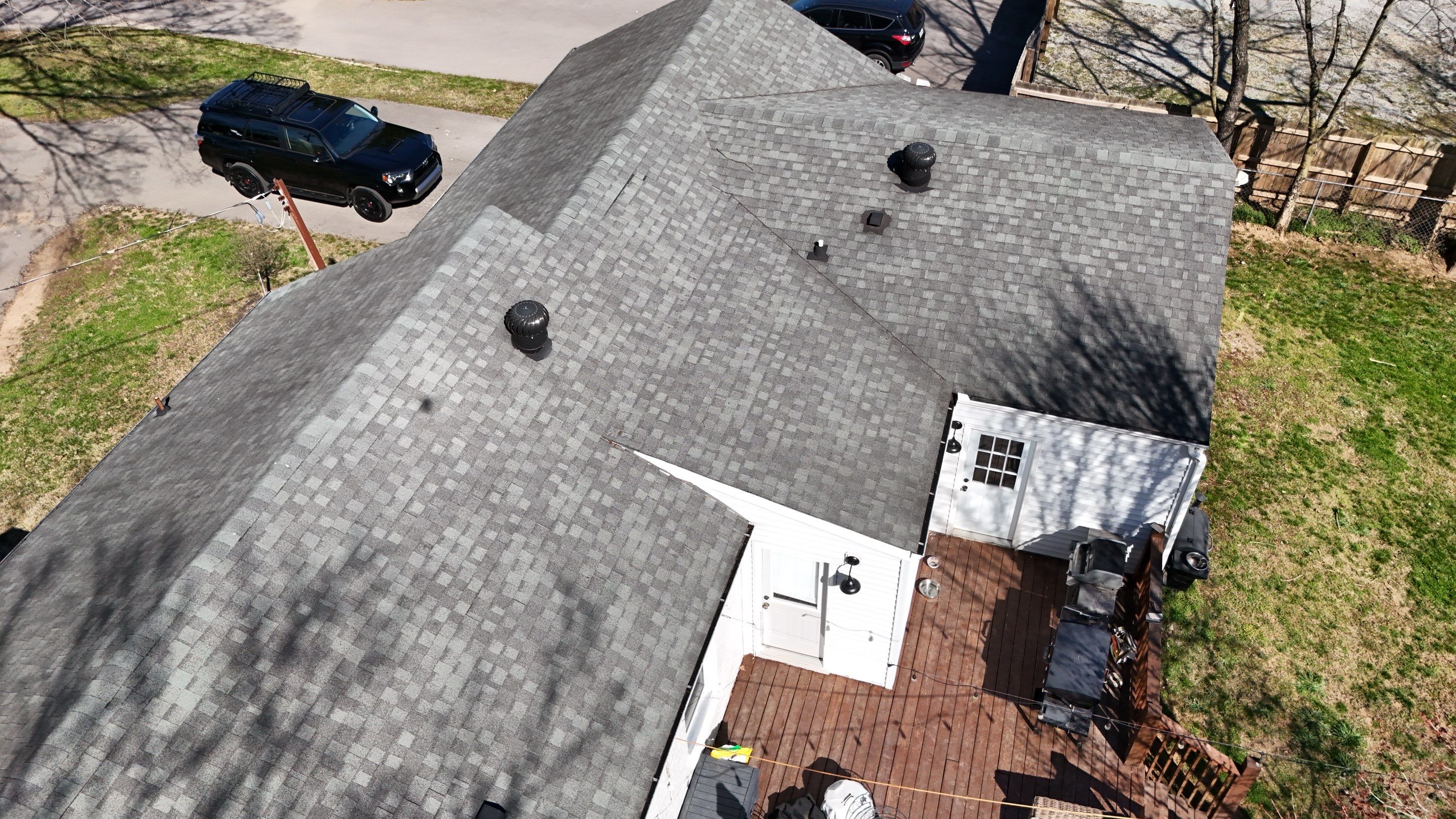 Charcoal Black Re-Roof by Royal House LLC
