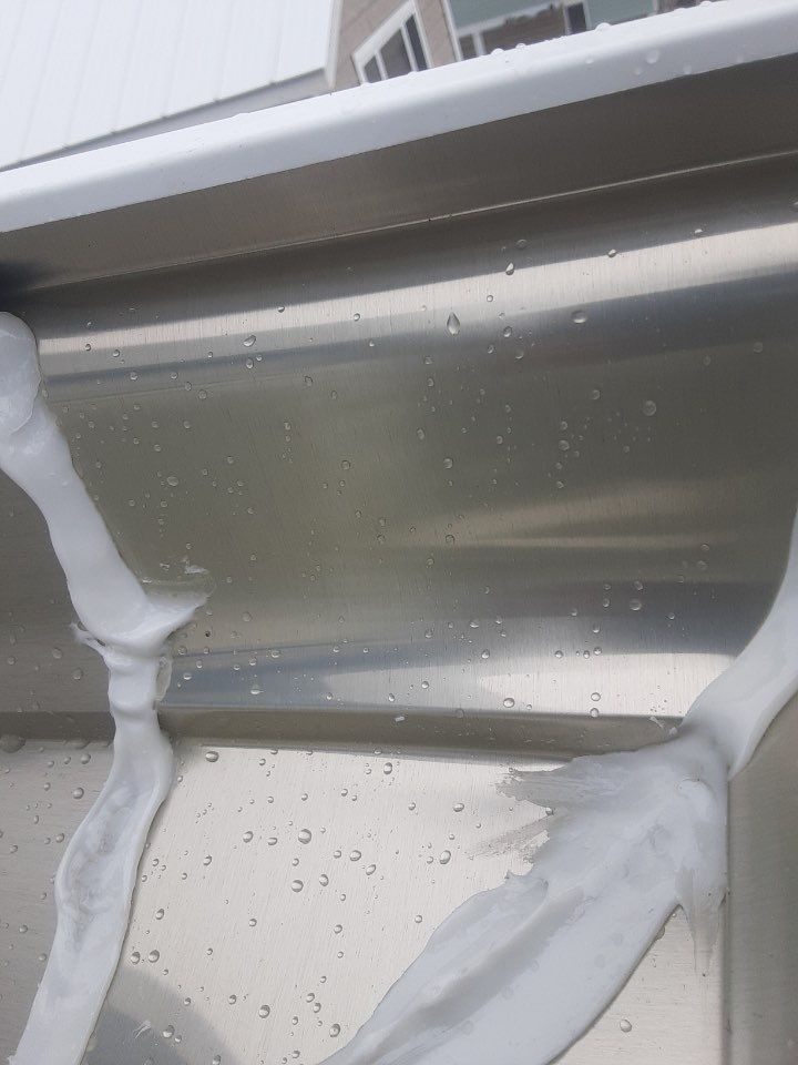 Gutter Installation using K-Style Gutters by Gutter Professors
