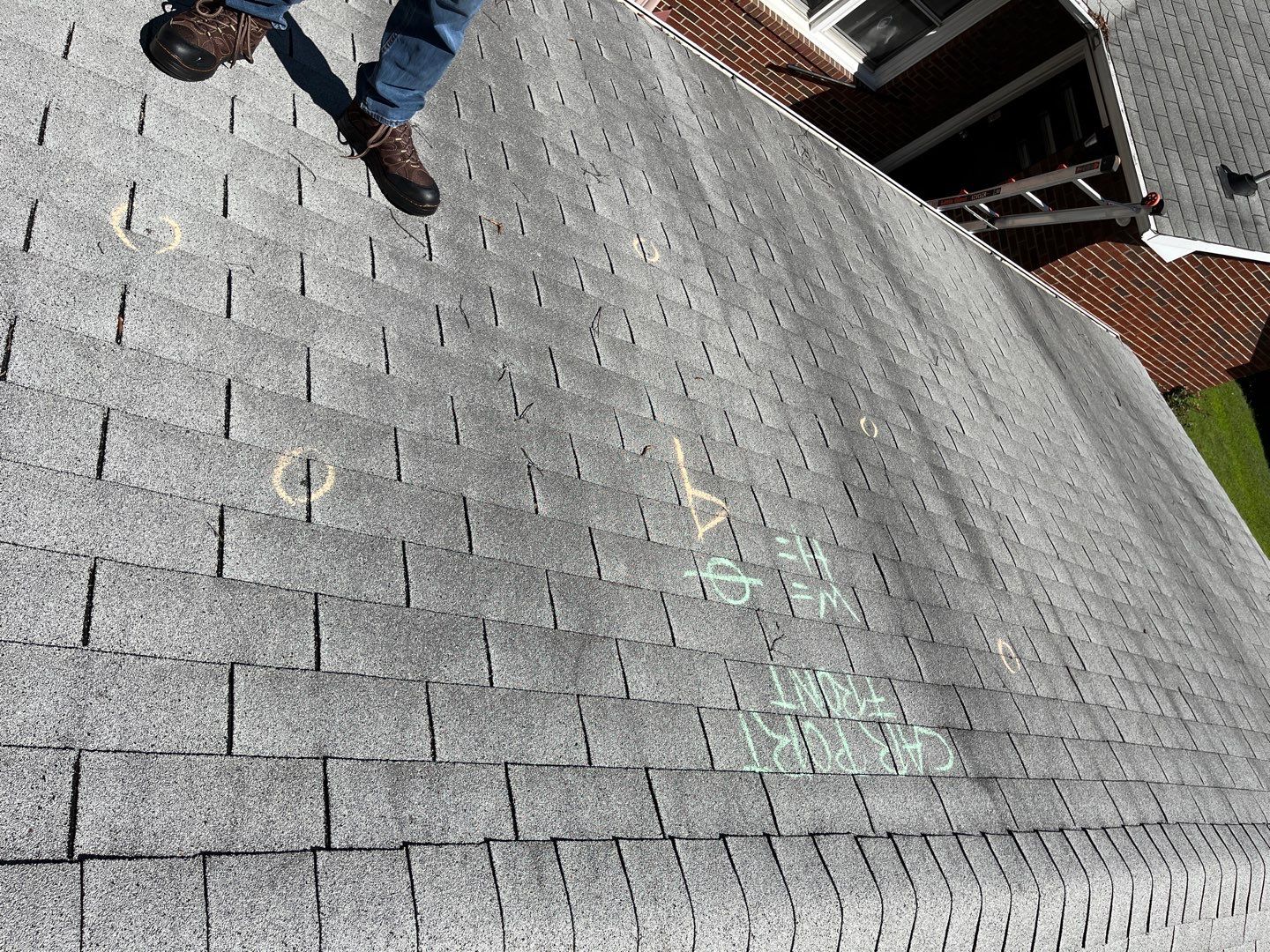 Roof replacement by hail and wind damage by Just Brilliant Restoration JBR