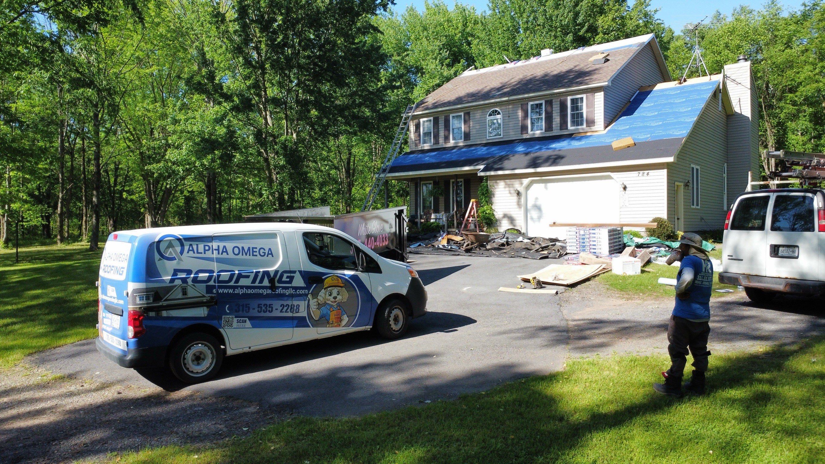 🏠 Roof Replacement Completed in Parish, NY | GAF Shingles 🔨 by Alpha Omega Roofing LLC