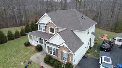 New Roof Install using Tamko Titan- Rustic Slate in Prince Frederick, MD