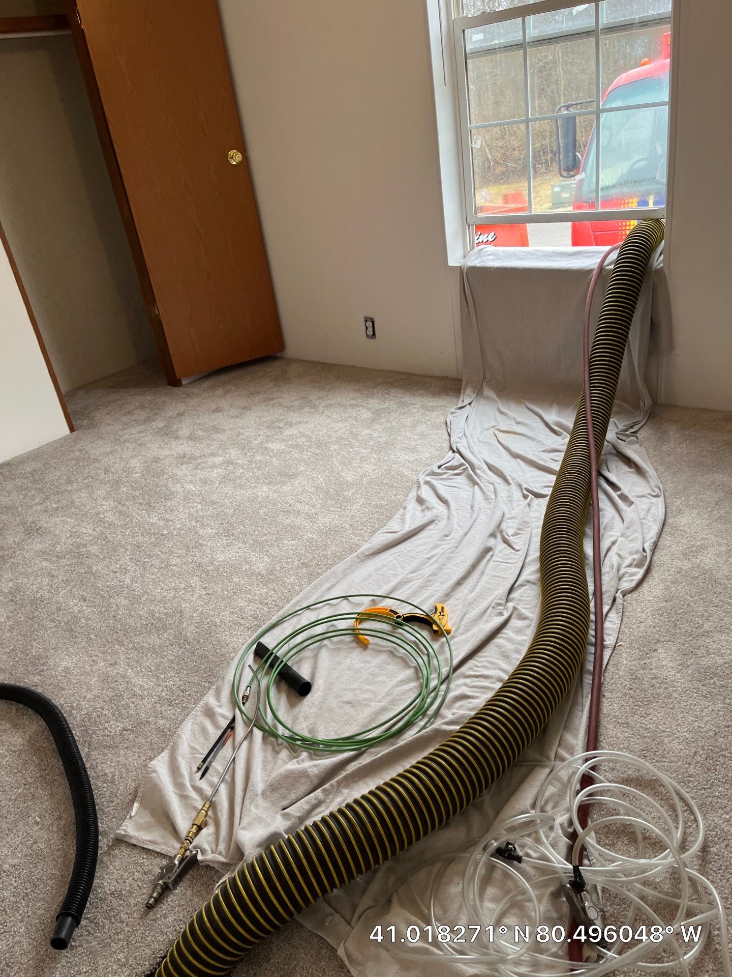 Air Duct Cleaning With a Vacuum Truck in Edinburg, PA by Superior Air Duct Cleaning