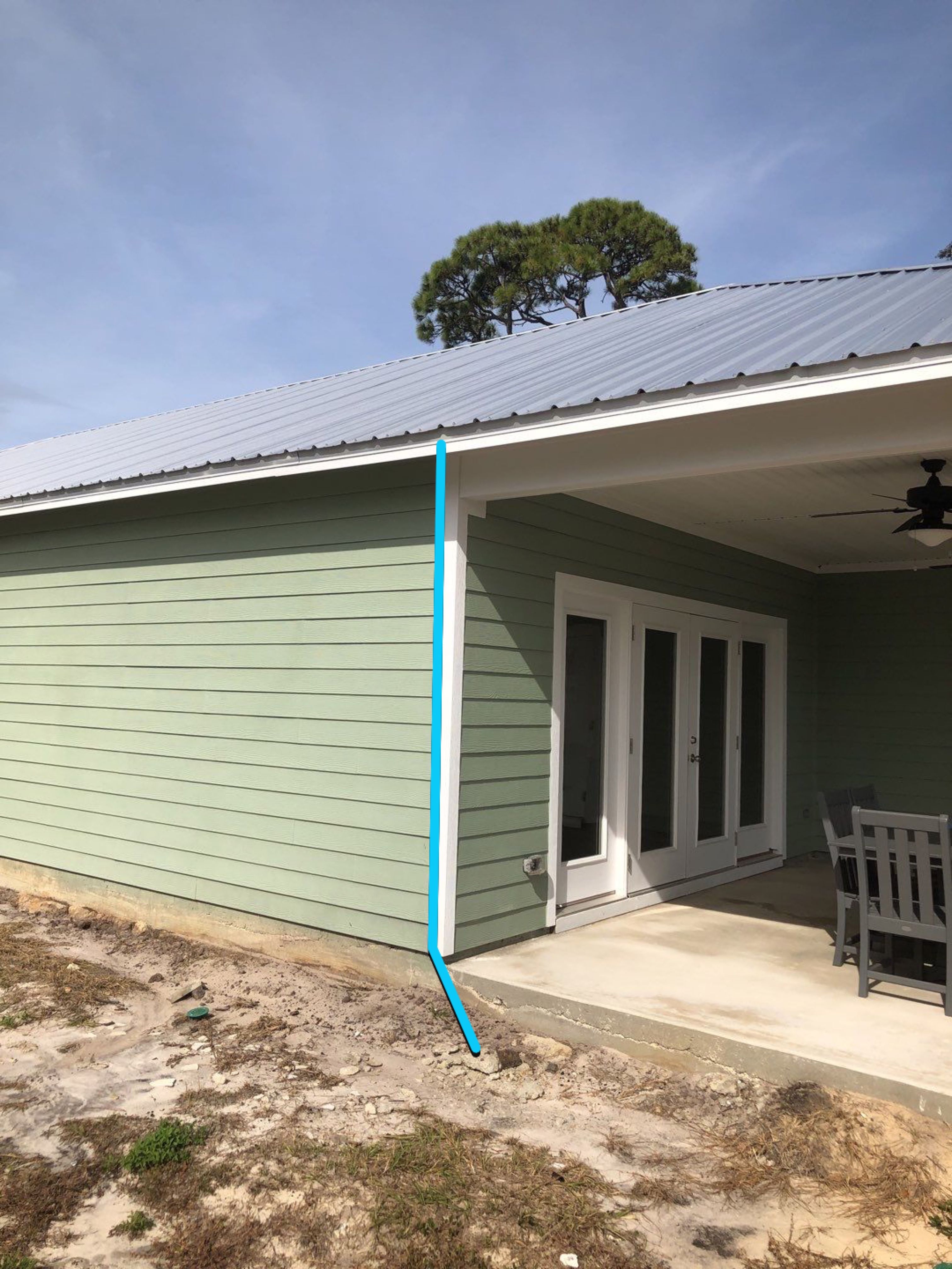 White K-Style Gutter Installation by Gutter Professors