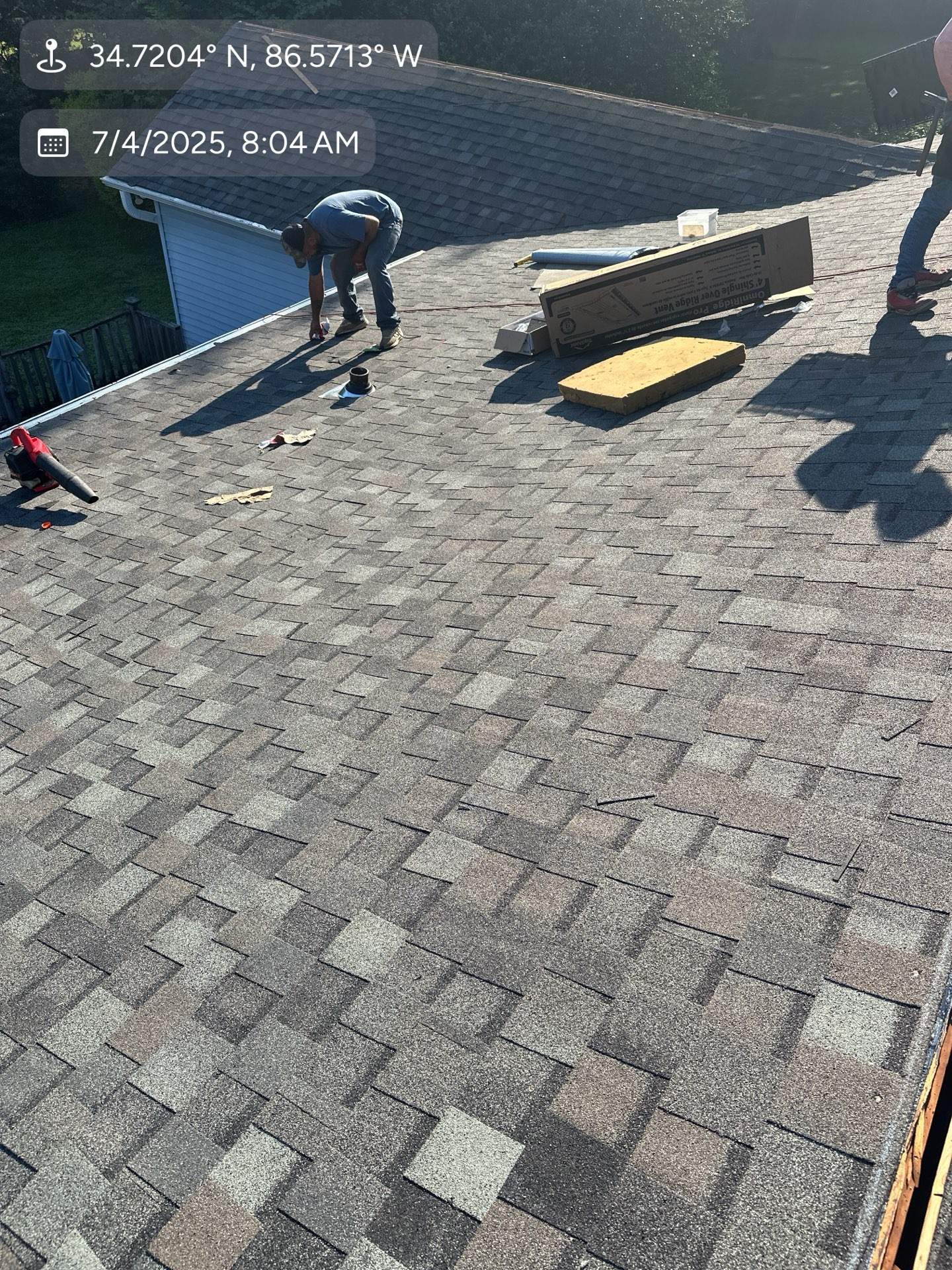Project in Huntsville by BayCo Roofing