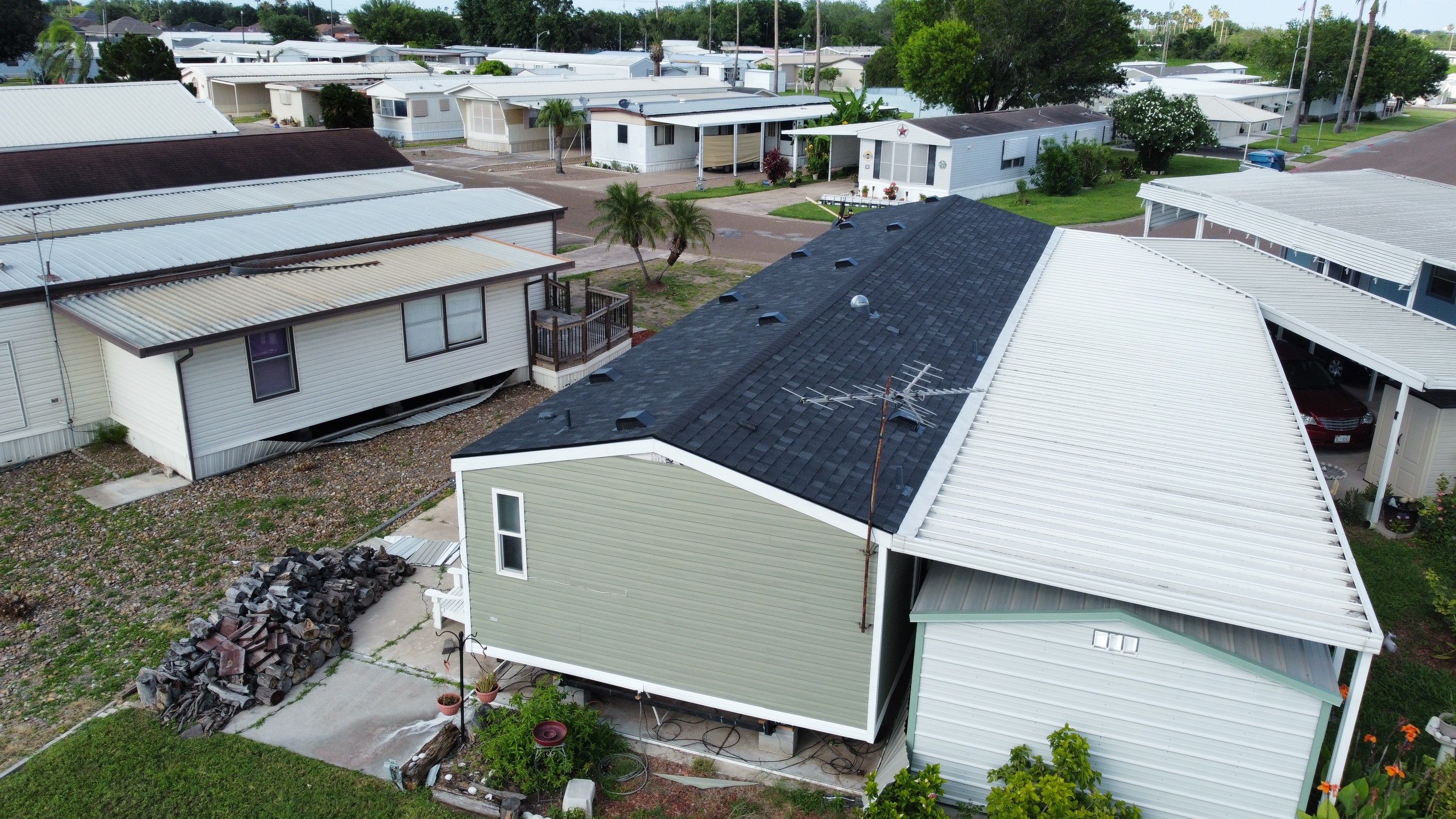 San Juan Roof Project by Bison Roofing  