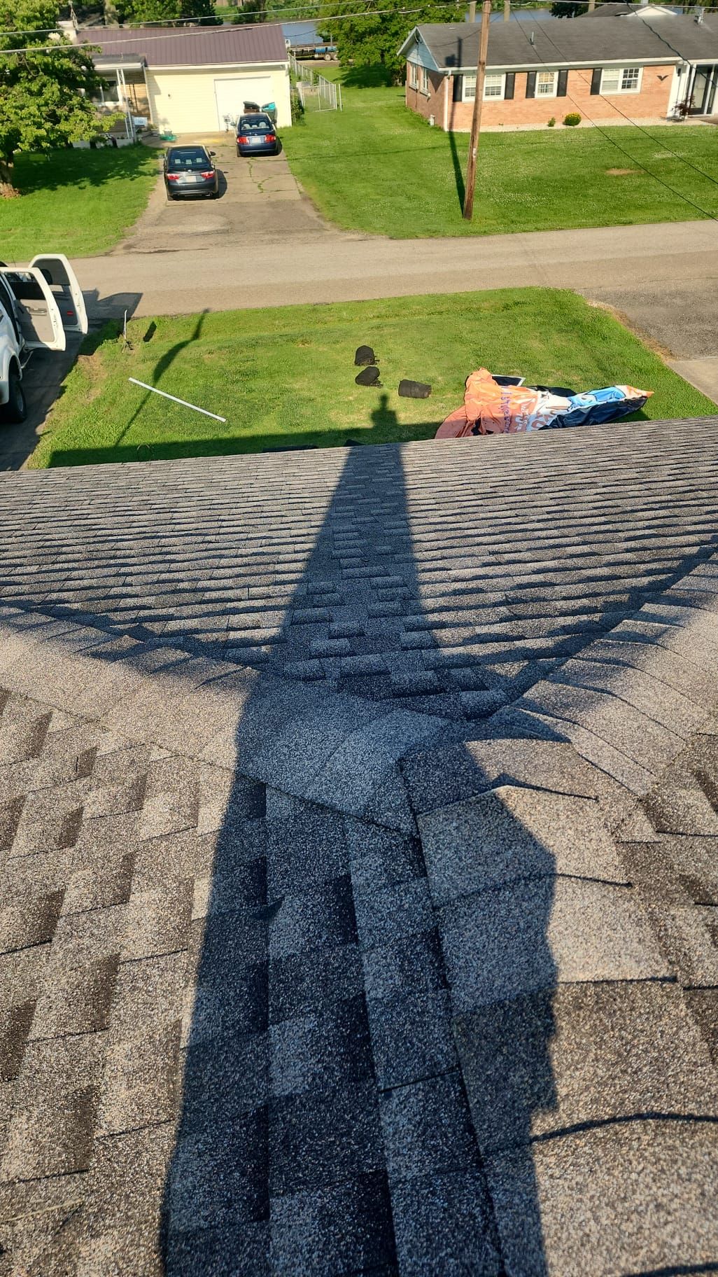 Residential Roofing Installation using GAF Timberline HDZ Mission Brown by Rainstoppers Roofing