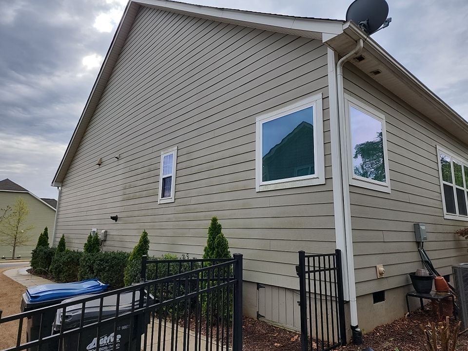 House Wash using cleaner by Power Wash Masters LLC