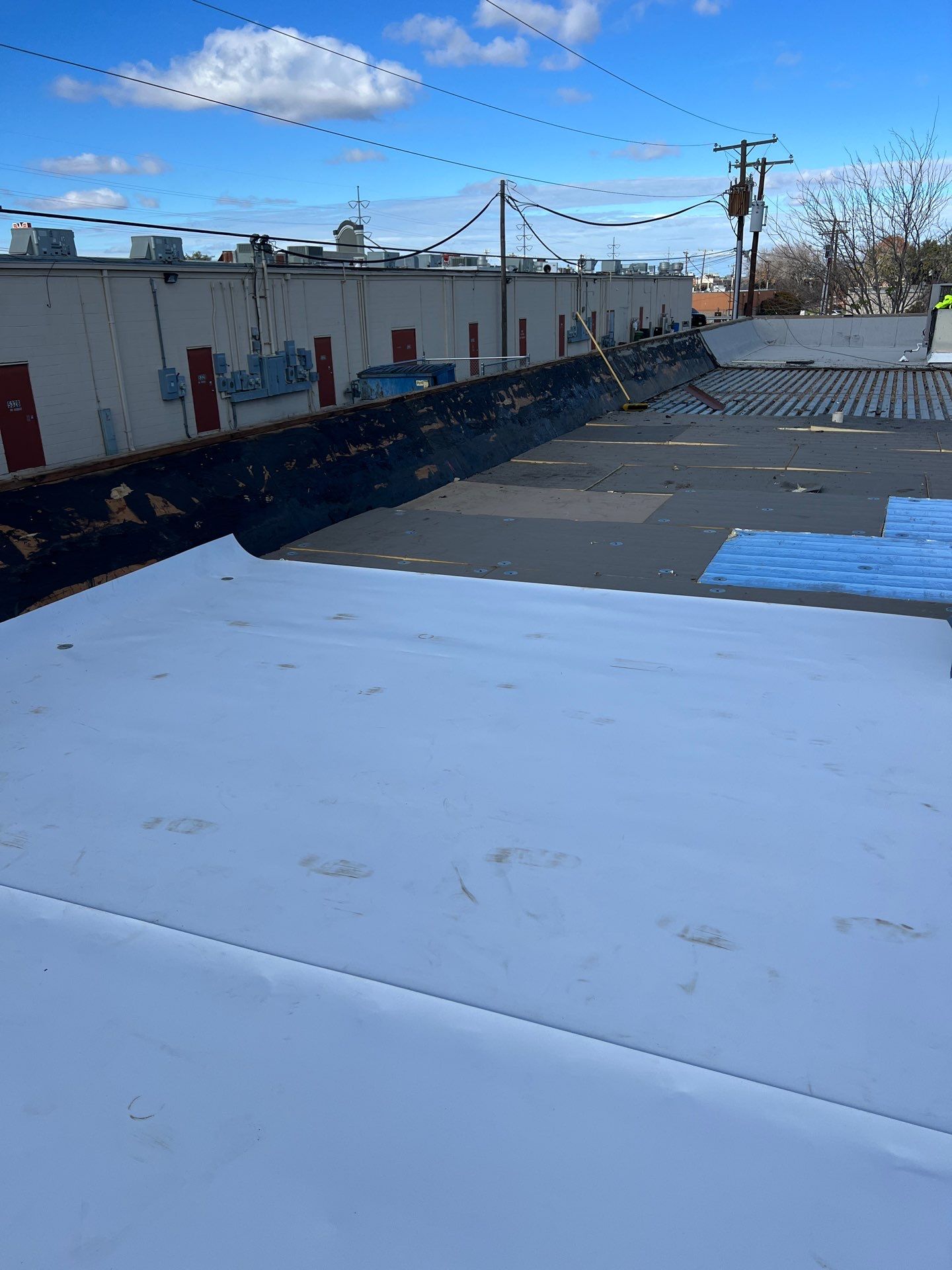 Commercial Roofing Installation using GAF Evergaurd TPO 60 Mil by Becker Roofing and Exteriors