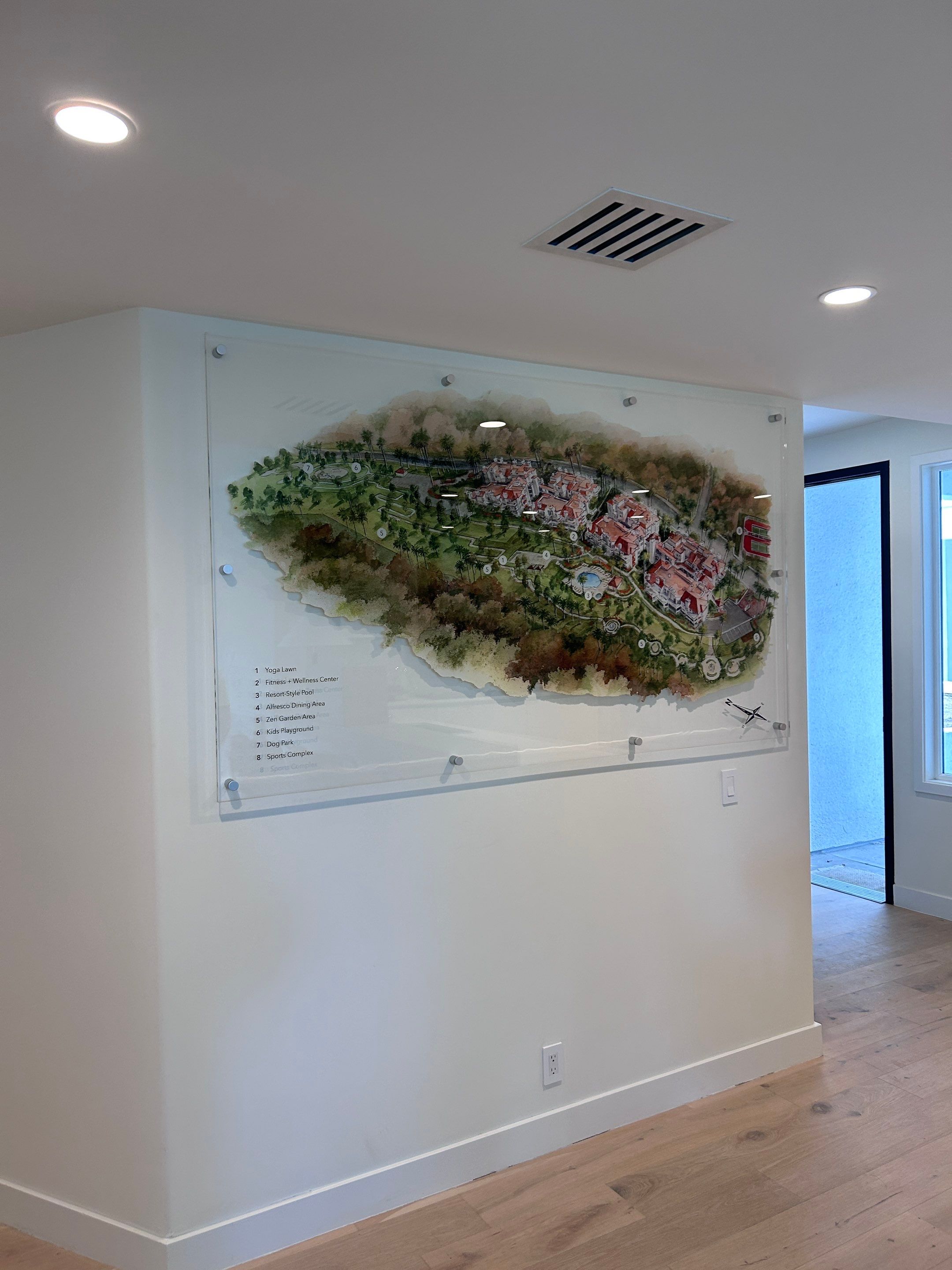 Project in Malibu by Golden State Signs