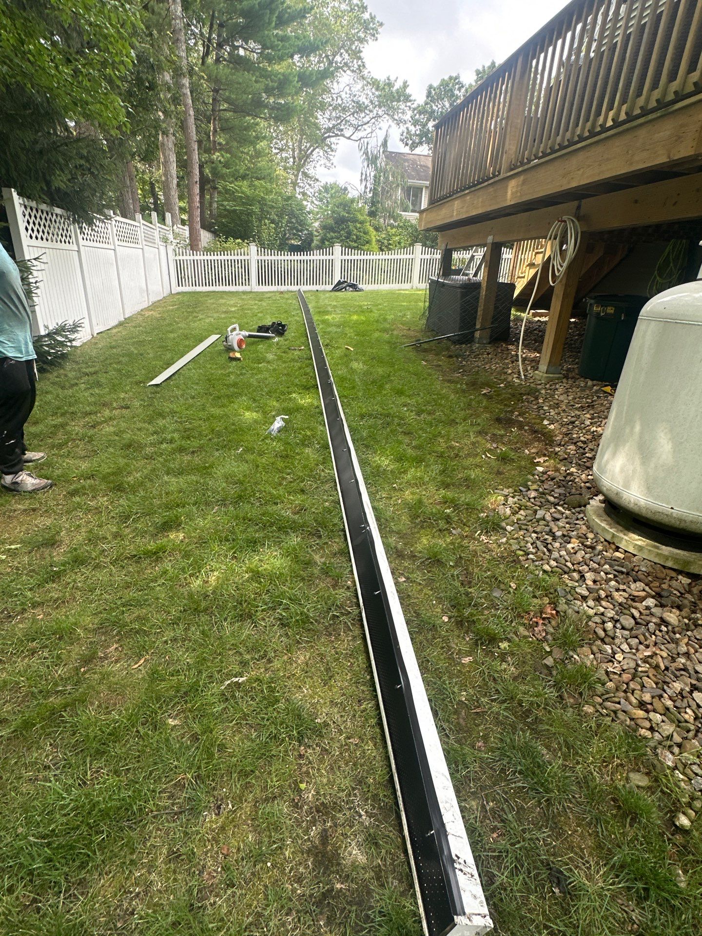 Gutter Cleaning & TREX Gutter Guard Installation in Wilmington, MA by Mighty Dog Roofing of Greater Middlesex County
