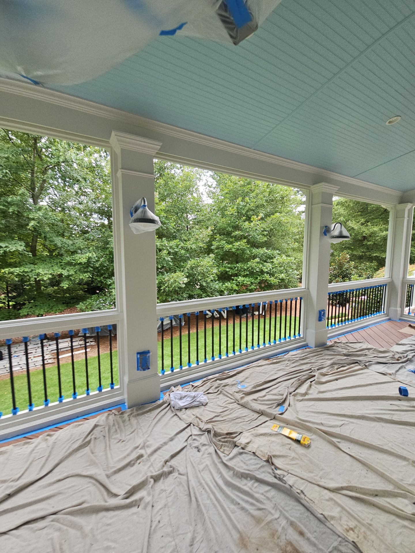 Exterior Transformation in Jonhs Creek by Atlanta's Paint Doctor