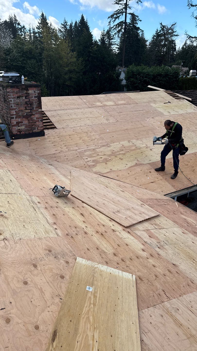 Residential Roofing Installation using GAF HDZ Shingles by Roofing Formula LLC