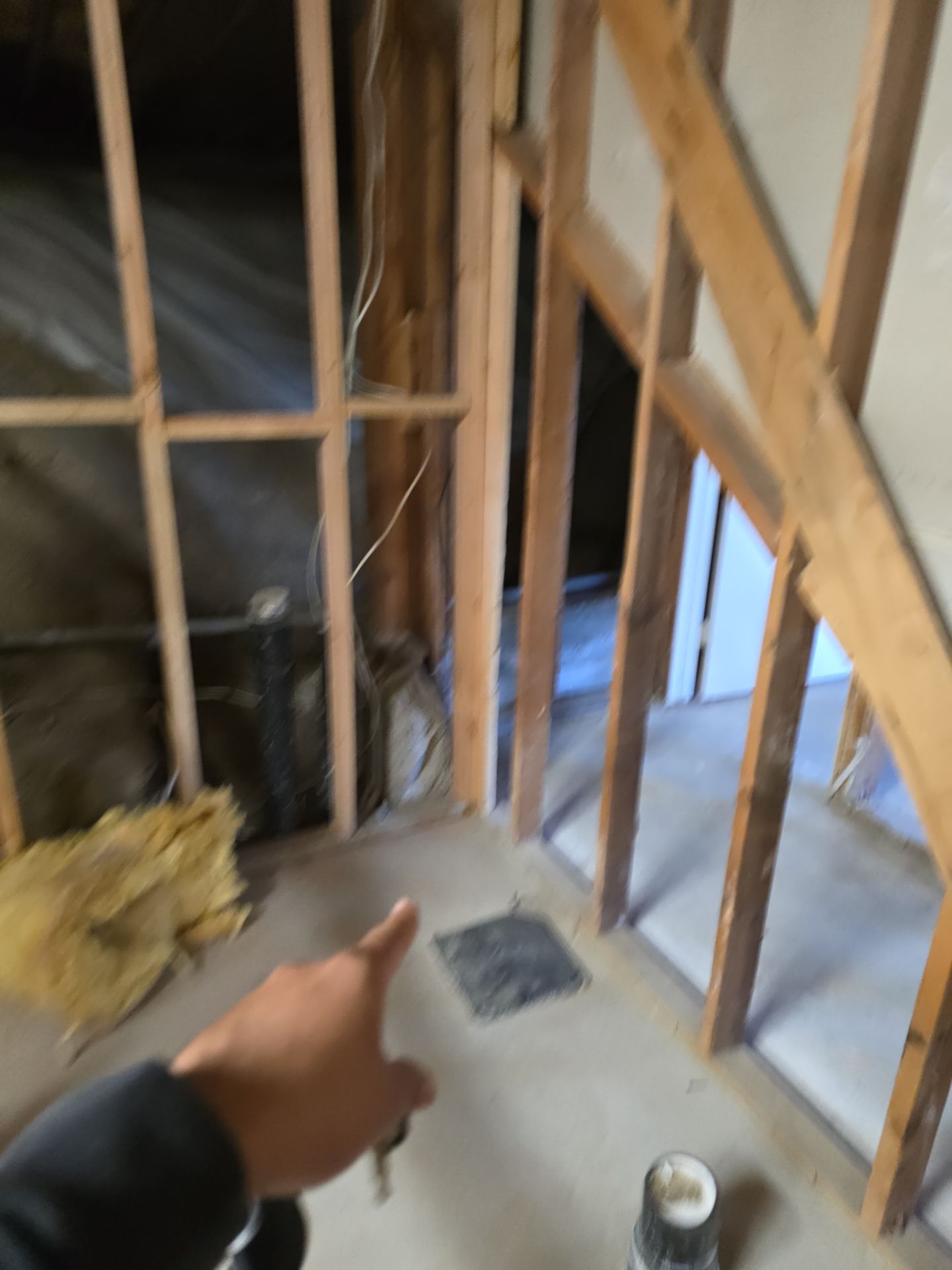 Installation of Vertical Black Piping by Us Plumbing