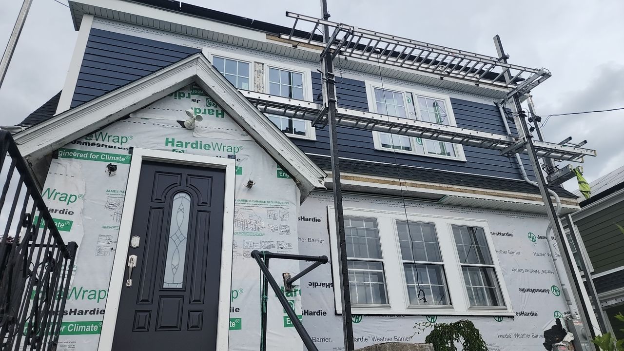 New windows and siding in Watertown, MA by UBrothers Construction