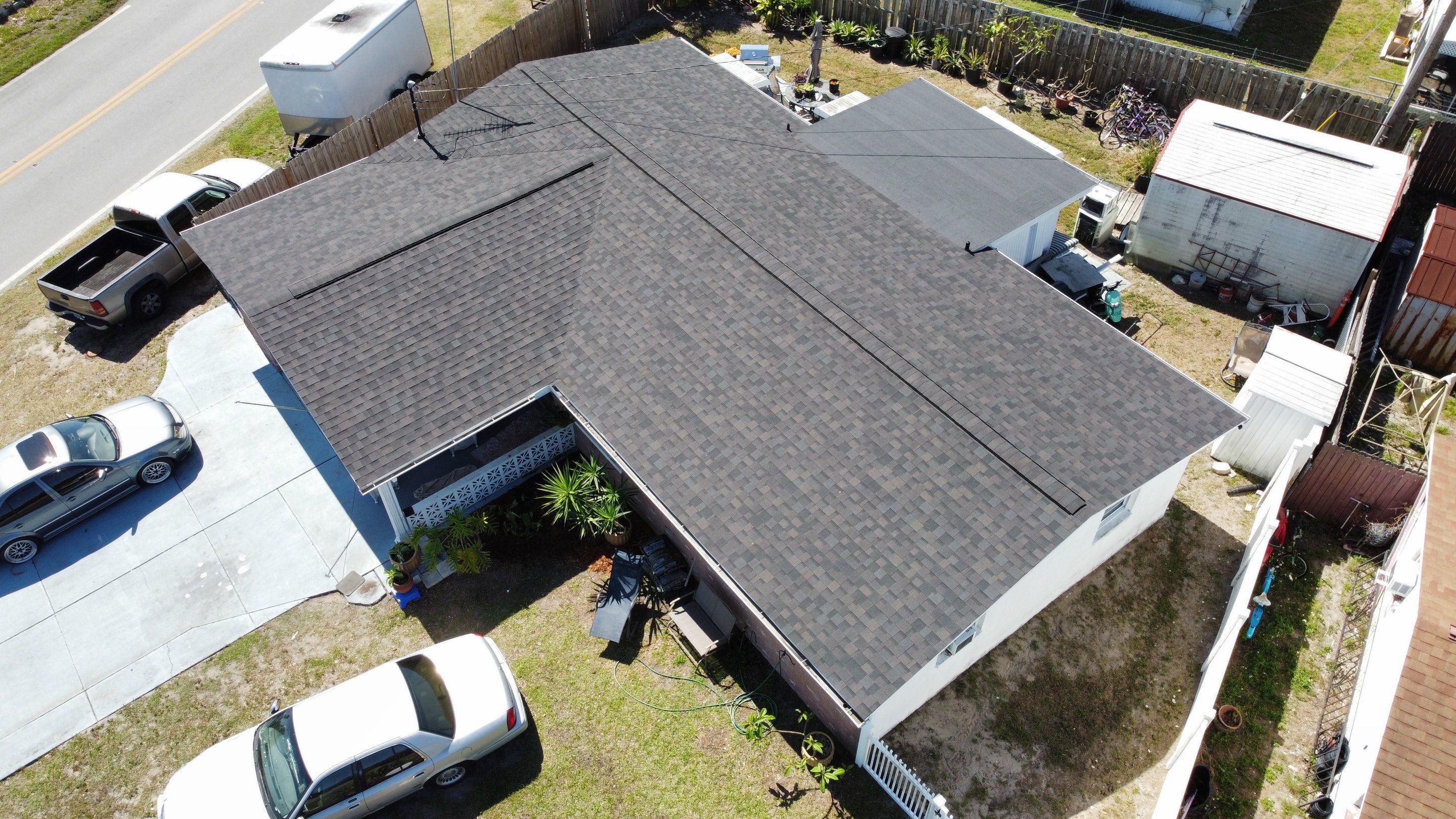 Roof replacement in Holiday, FL. by Steadfast Roofing