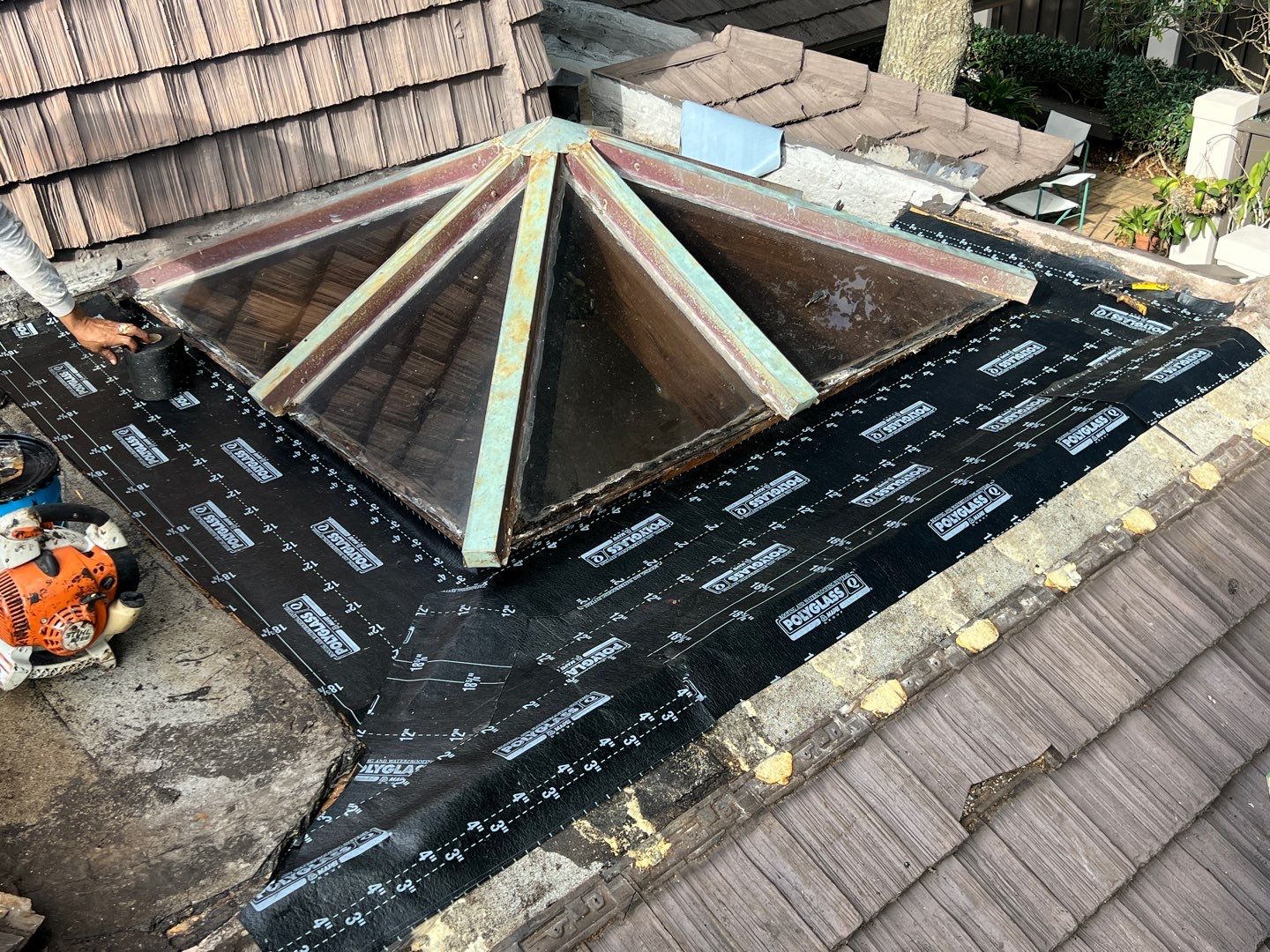 Gatehouse Rd., Sea Ranch Lakes, FL (Skylight Repair) by G&J Roofing 