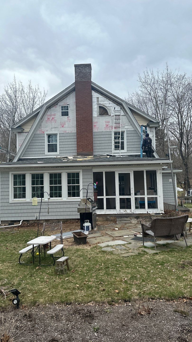 Siding Installation using Certainteed Cedar Impressions Sterling Gray by A Plus Exterior