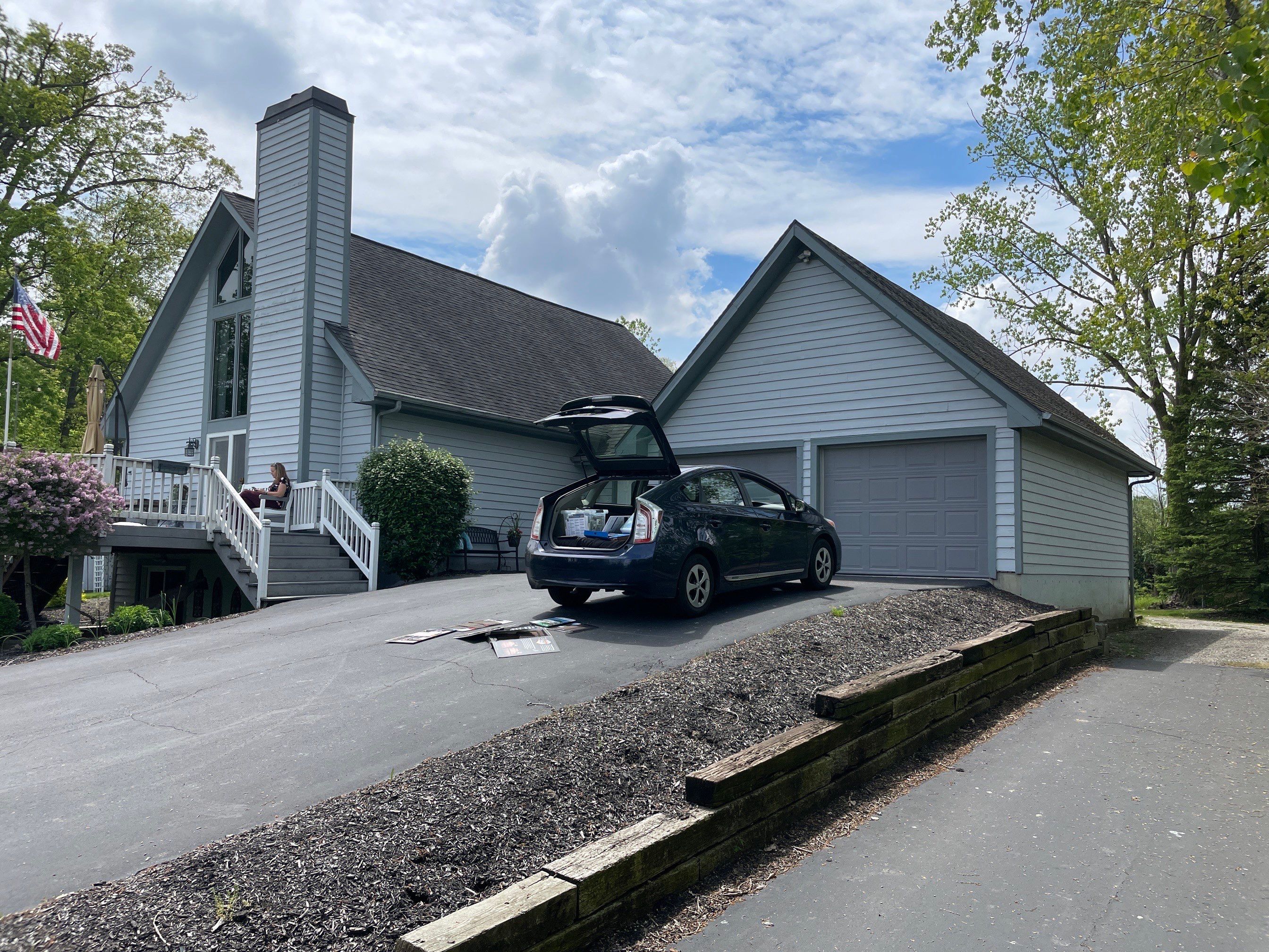Residential Roofing Installation using Exposed Fastener Metal Roof by 4Ever Metal Roofing