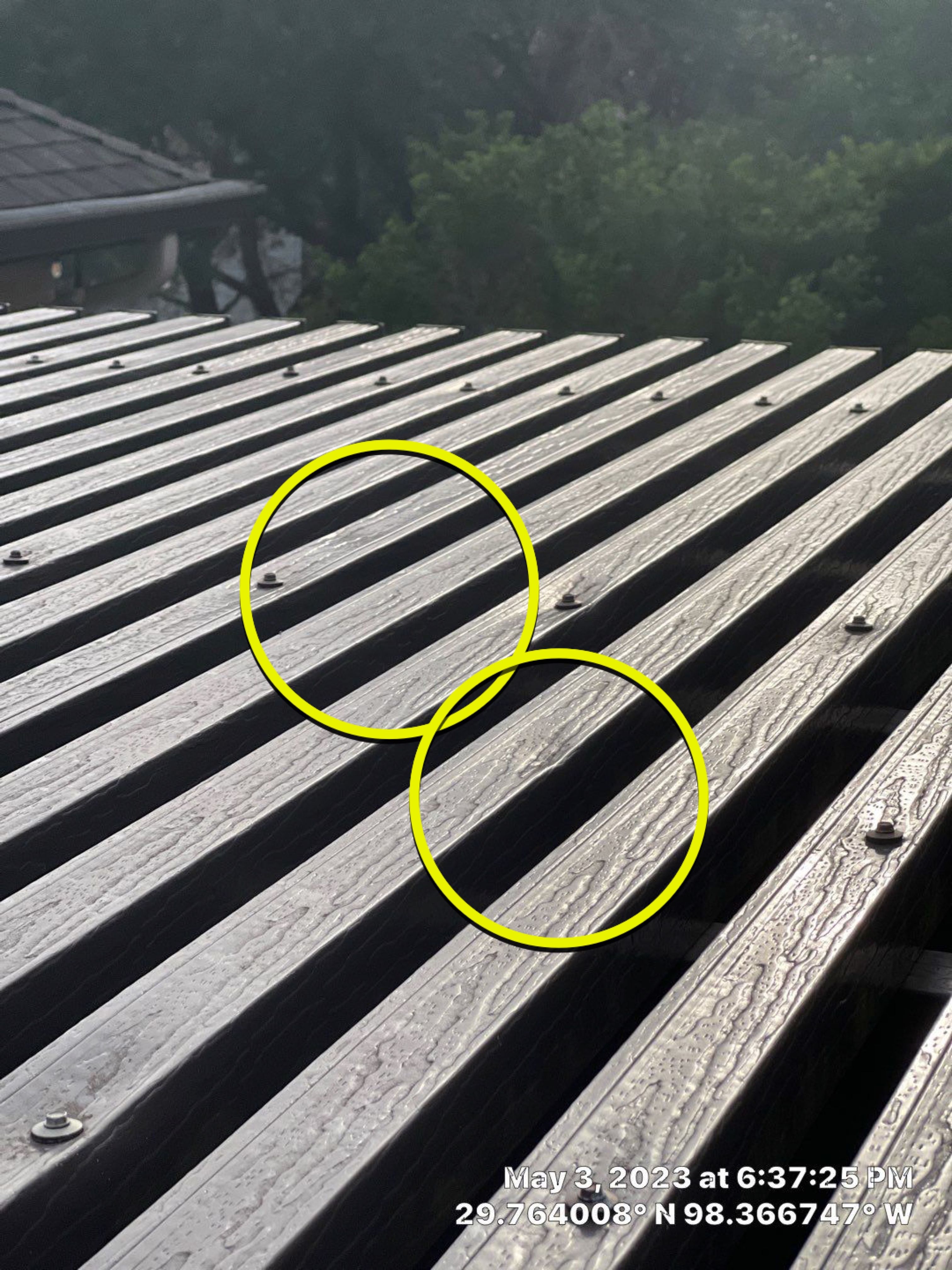 Residential Metal Roof Installation using McElroy Metal by Premier Roofing and Contracting