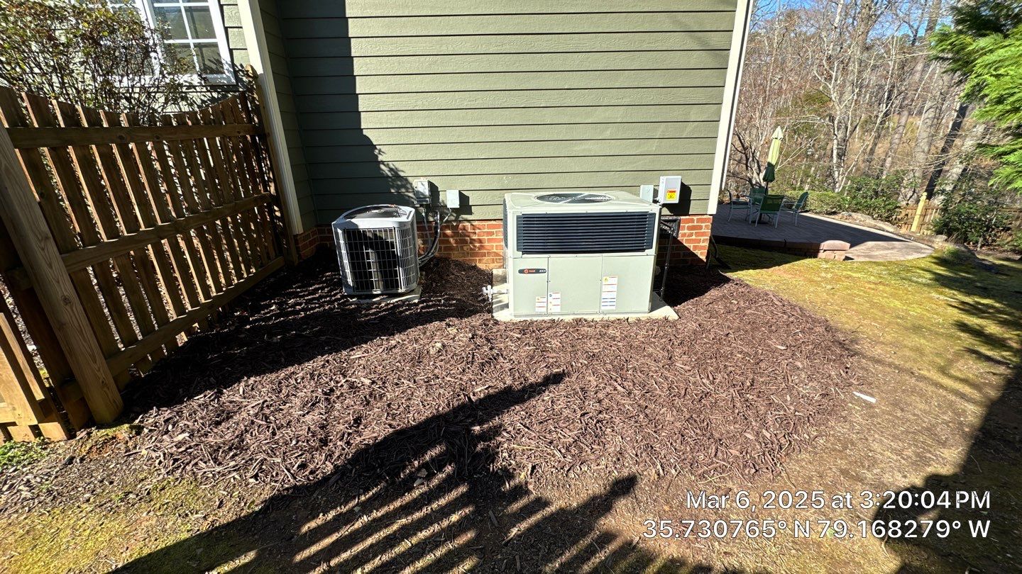 Trane Gas Package Unit Replacement by Nick's Mechanical LLC.