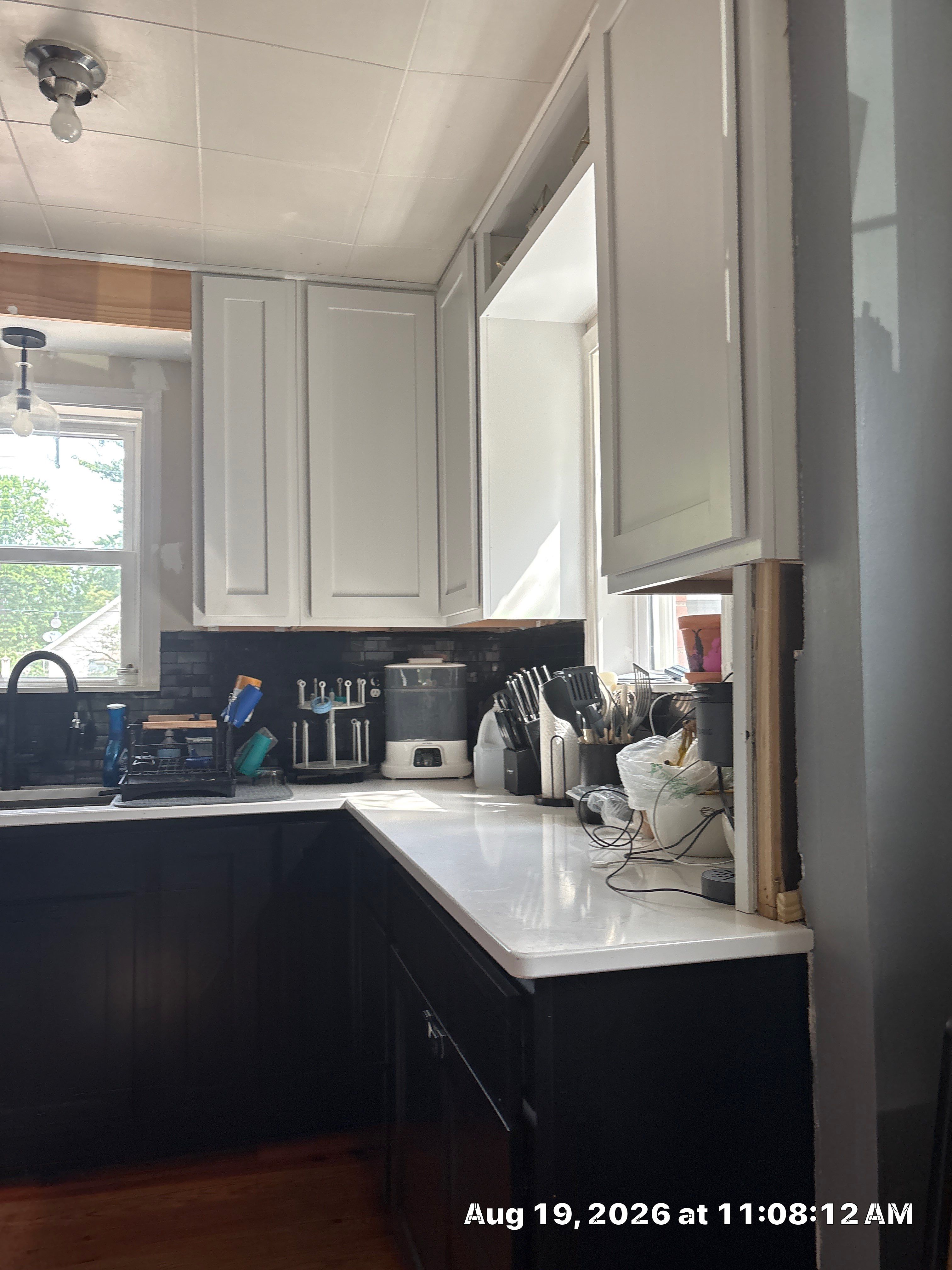 Modern Two-Tone Kitchen Remodel with Quartz Countertops in Lincoln by CompanyCam Sales Demo