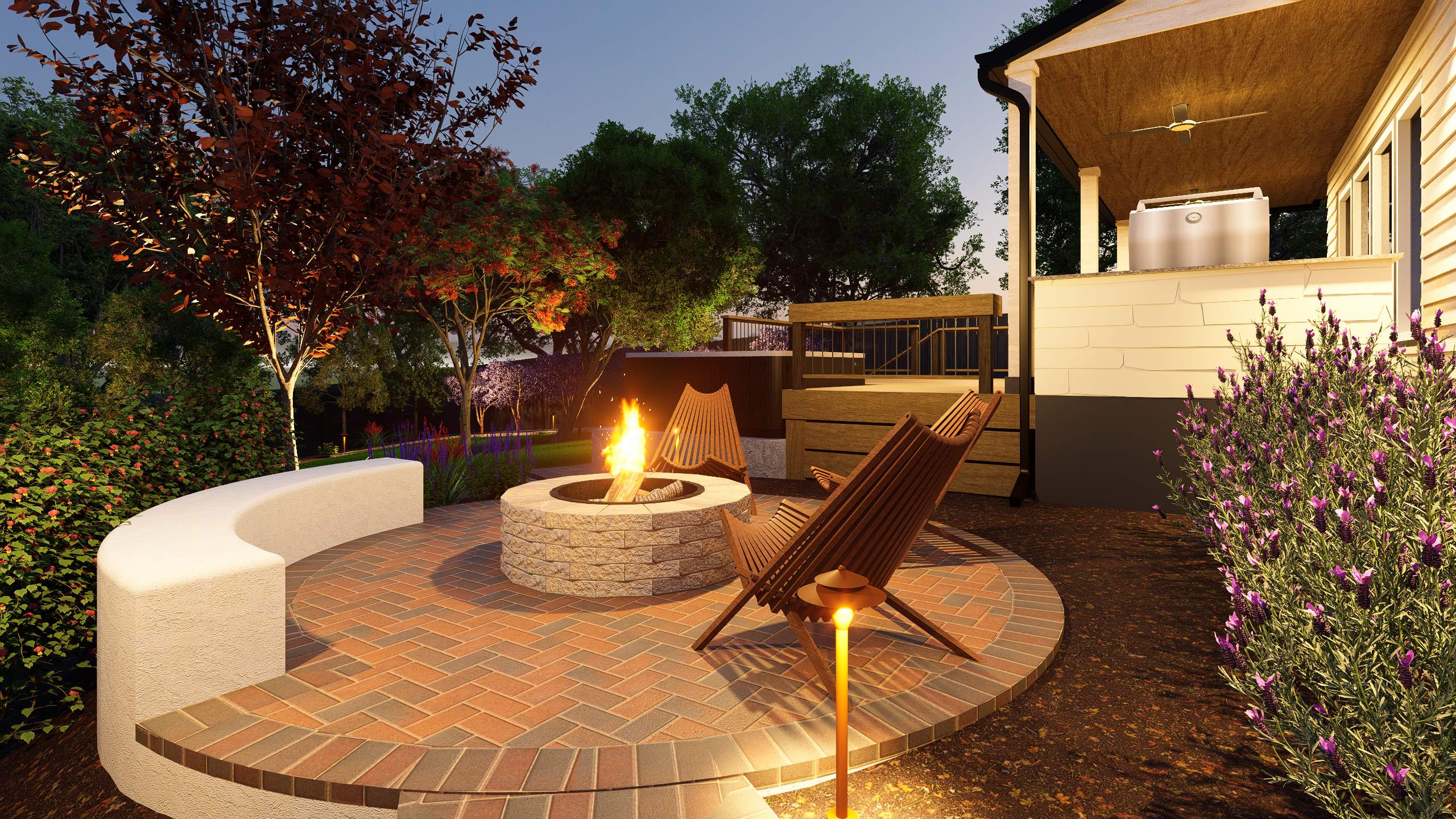 3D Design Render, San Antonio TX by Hole In One Lawns, LLC