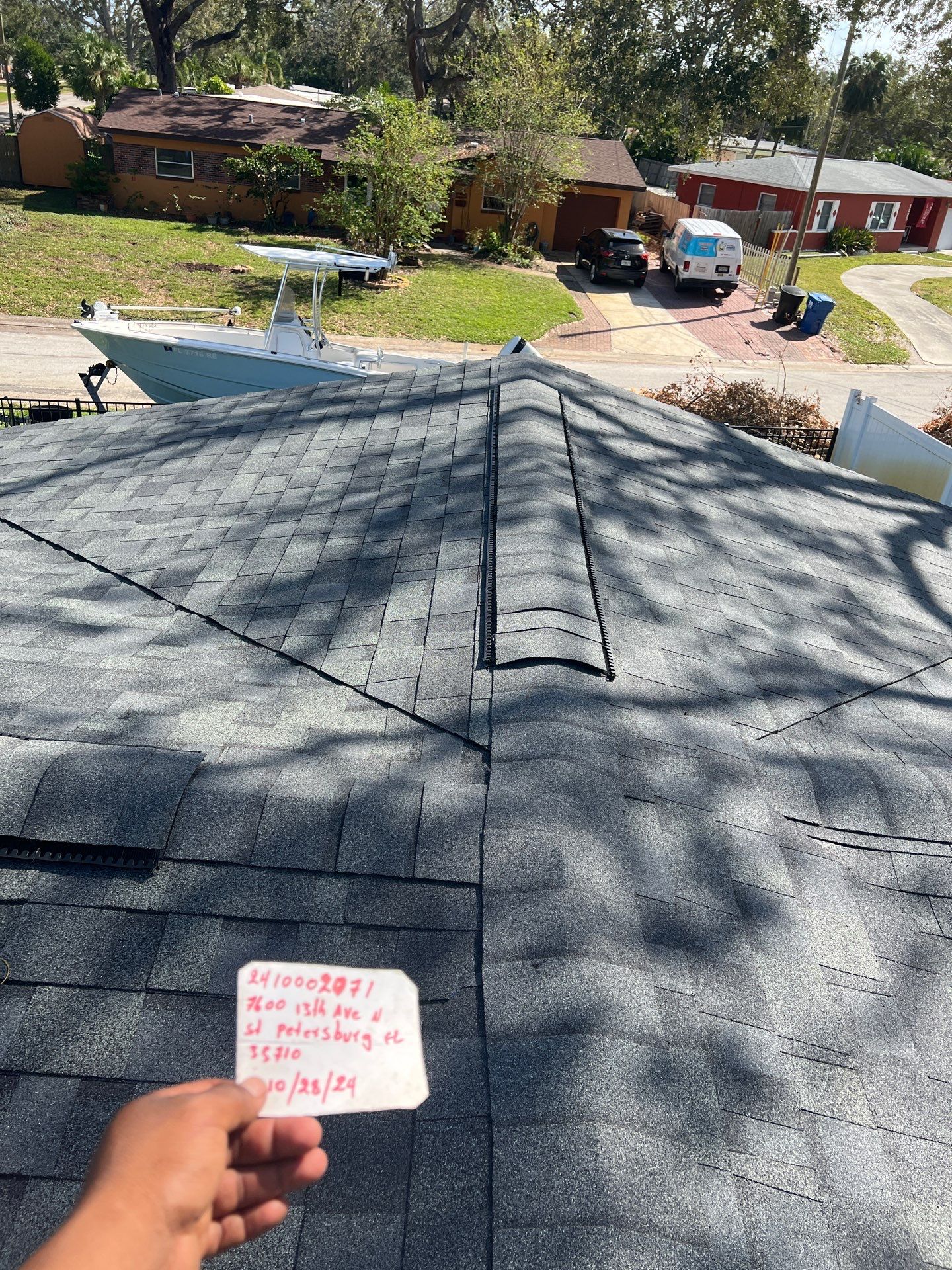 Project in St. Petersburg 33710 by Mitchell Roofing Company LLC 