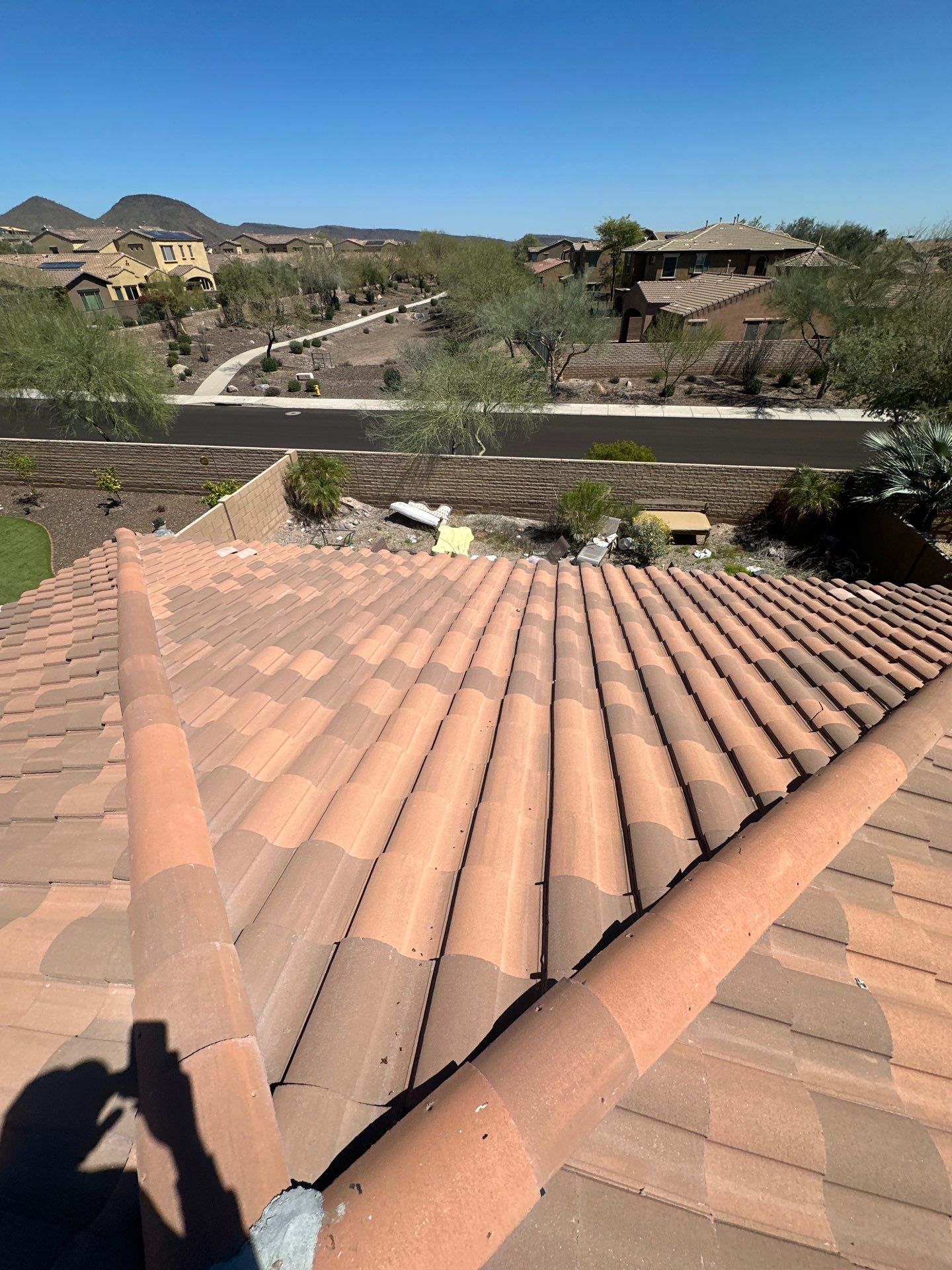 Terracotta Concrete Tile by Reimagine Roofing