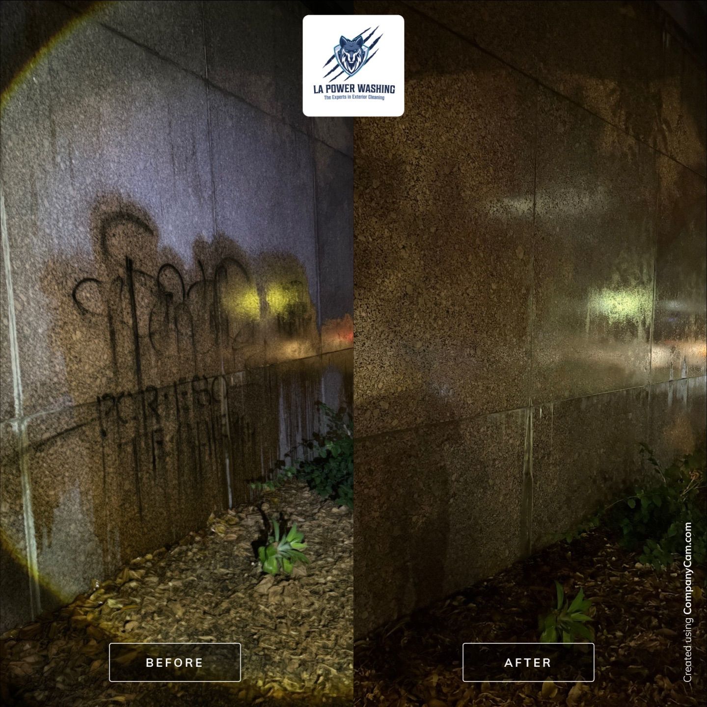 Graffiti Removal by La Power Washing Inc