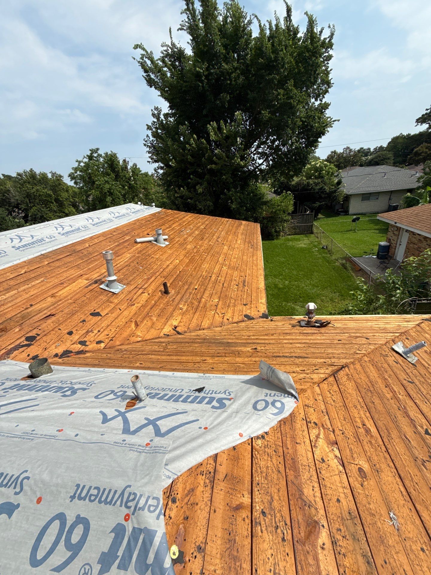 Project in Terrytown by Robertson Roofing & Siding Inc