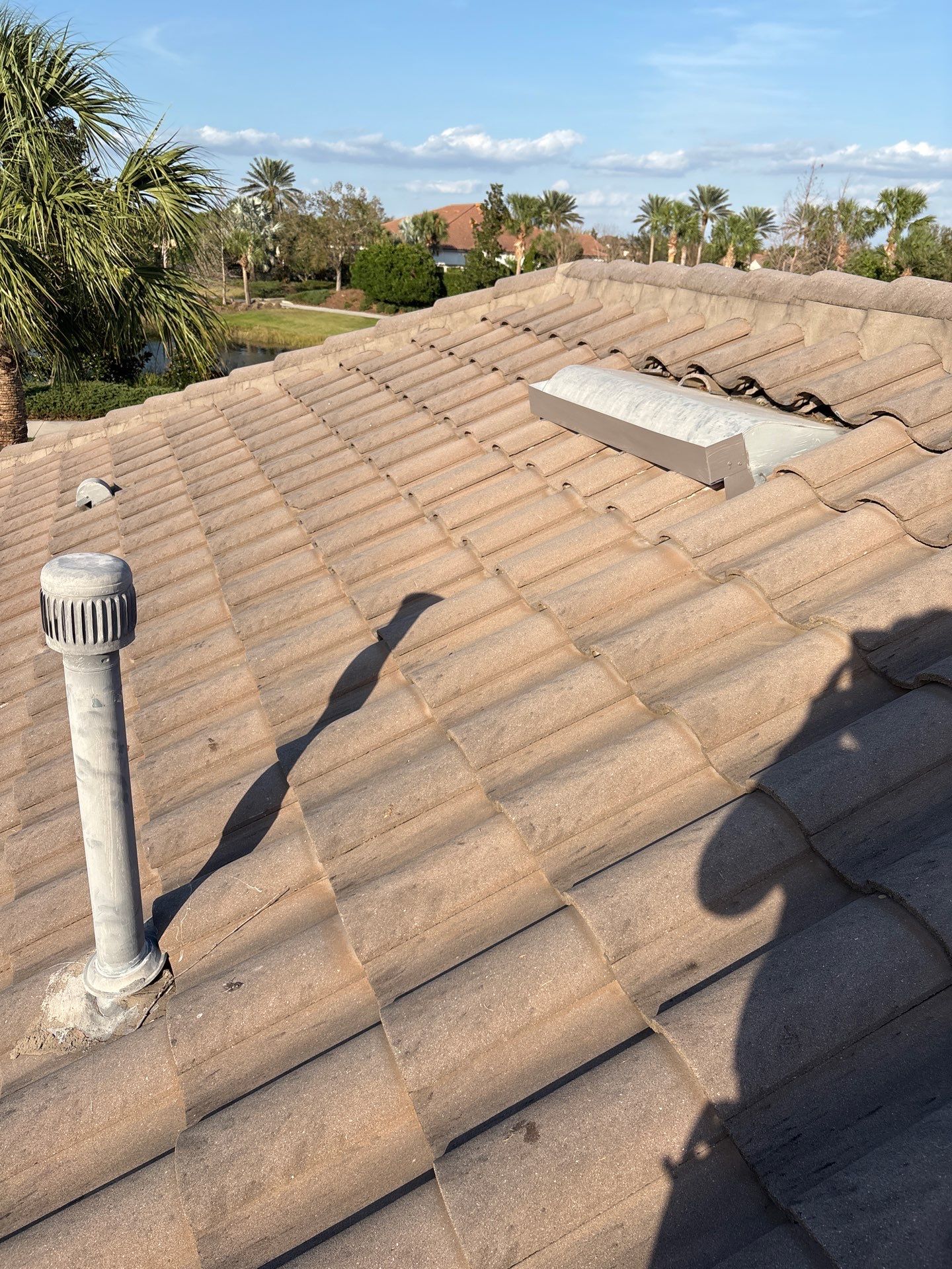 Residential Tile Roofing Repair at the Esplanade Golf & Country Club at Lakewood Ranch by Gopher Roofing