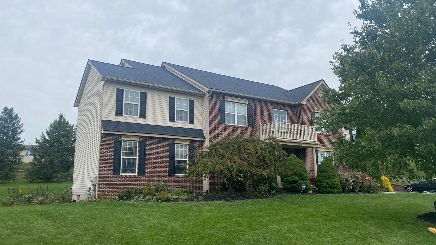 Roofing Installation using CertainTeed Landmark - Moire Black by Storm Guard of Ches-Mont PA