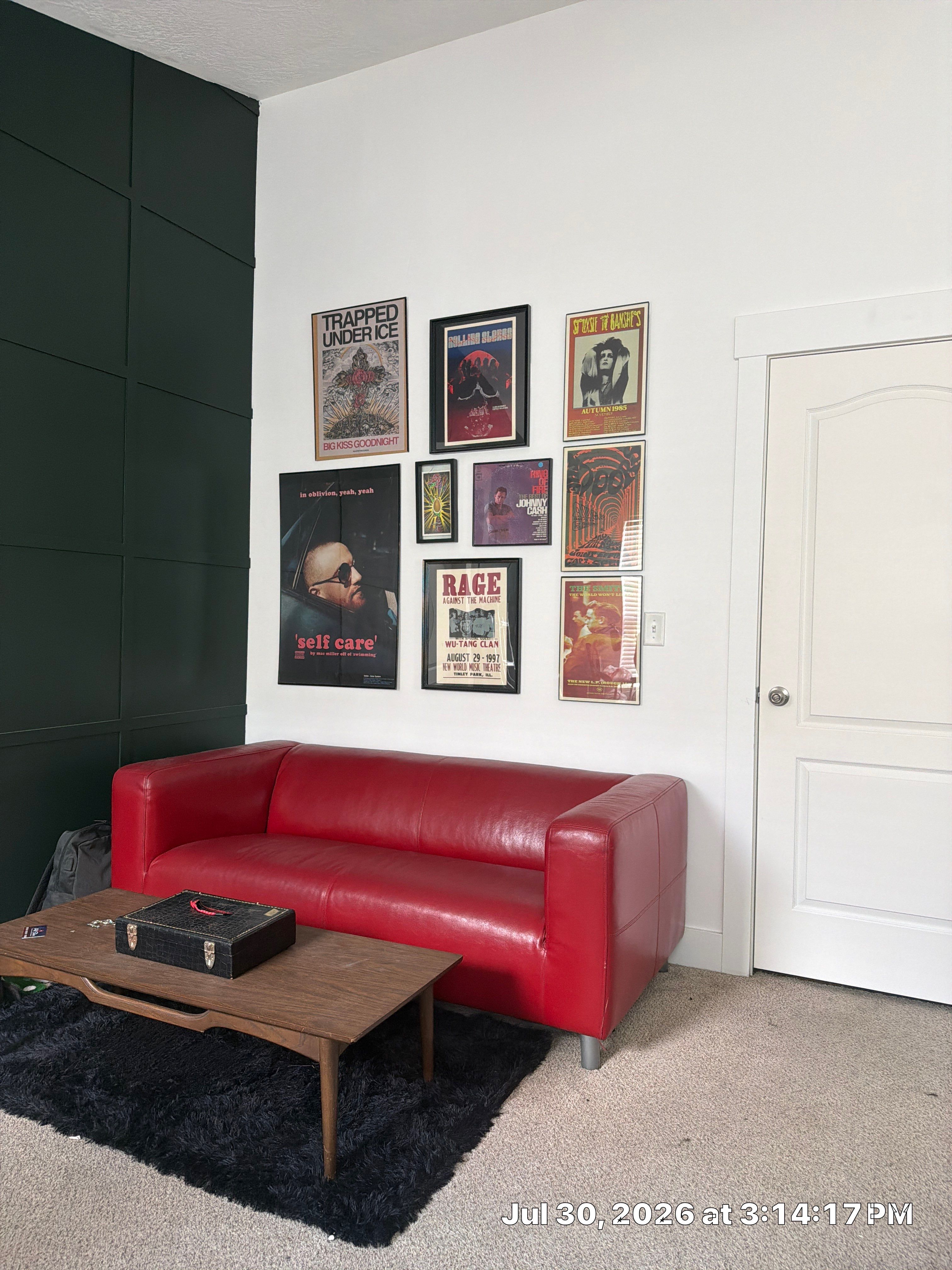 Custom Grid Trim Accent Wall and Interior Painting in South Salt Lake by CompanyCam Sales Demo