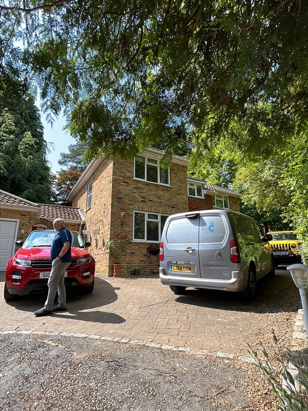 Roof - Patio - Driveway Clean using Honda 15lpm Low Pressure Washing Machine by Ges Exterior Cleaning ltd
