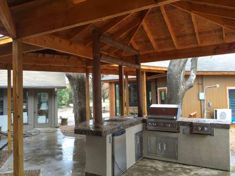 Covered Walkway Patio for a Private School by First United Roofing & Construction
