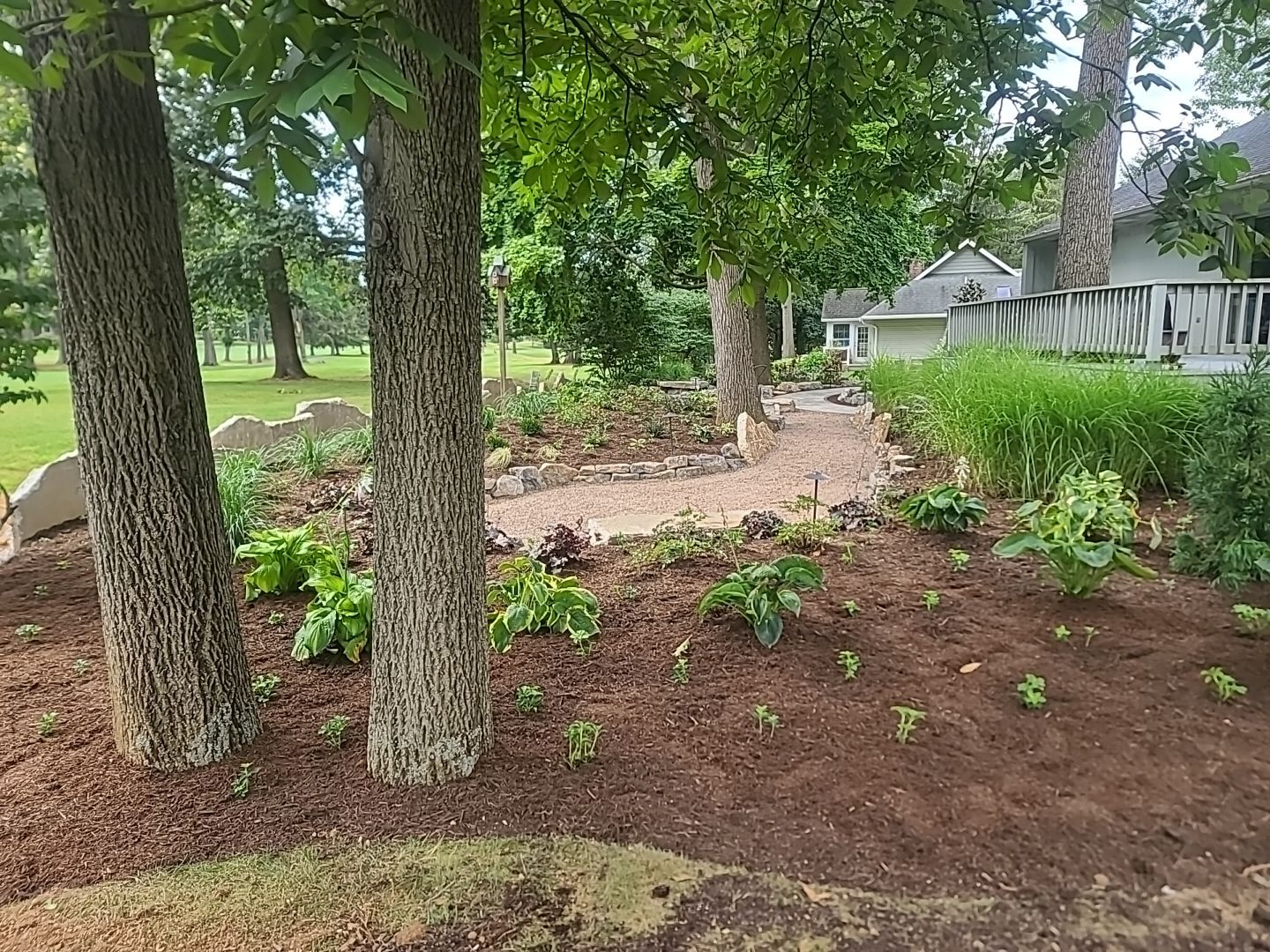 Penn National Project by Potted Luck Landscape