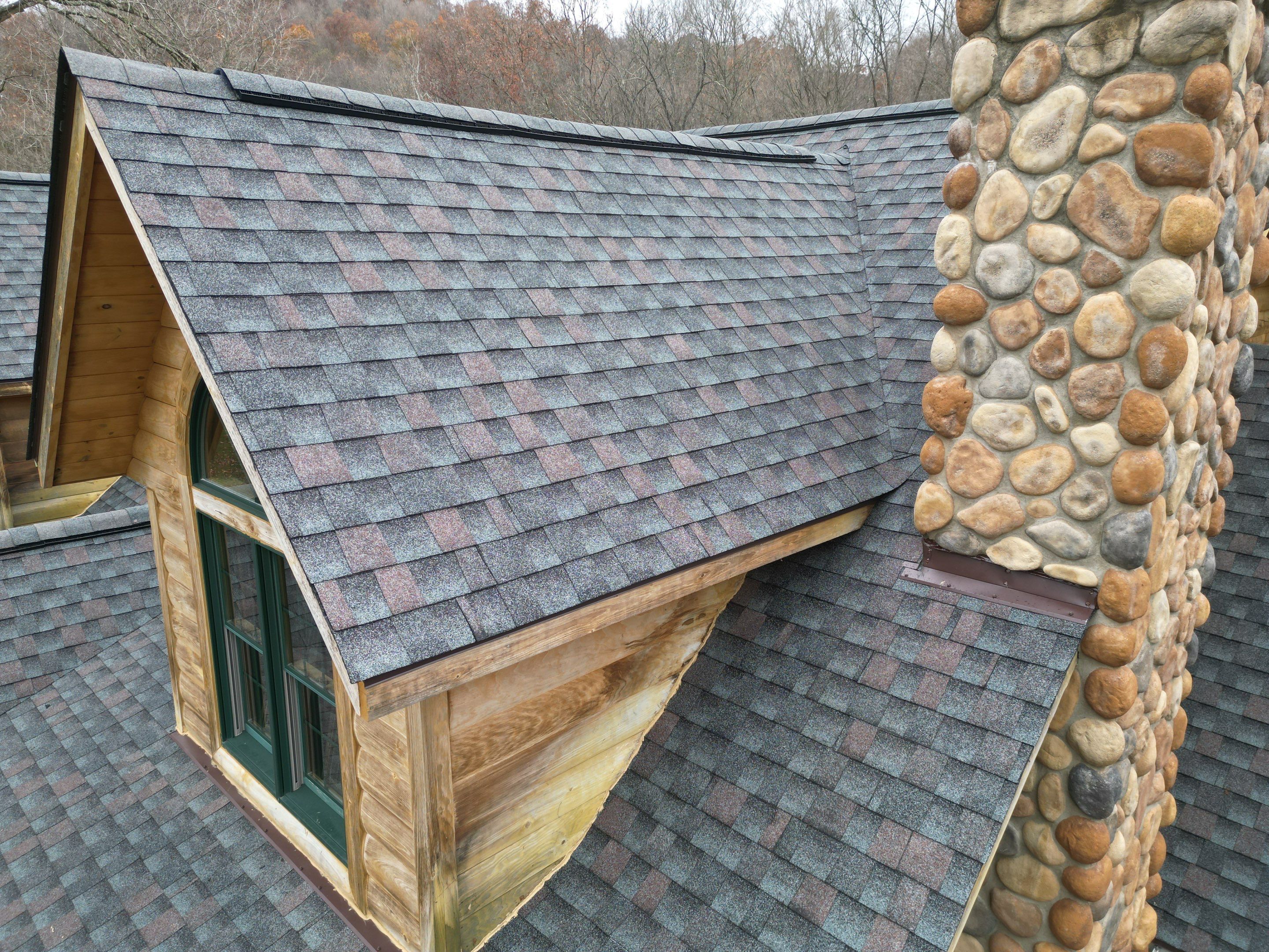 Residential Roofing Installation using Timberline HDZ Shingles - Williamsburg Slate by RoofX 