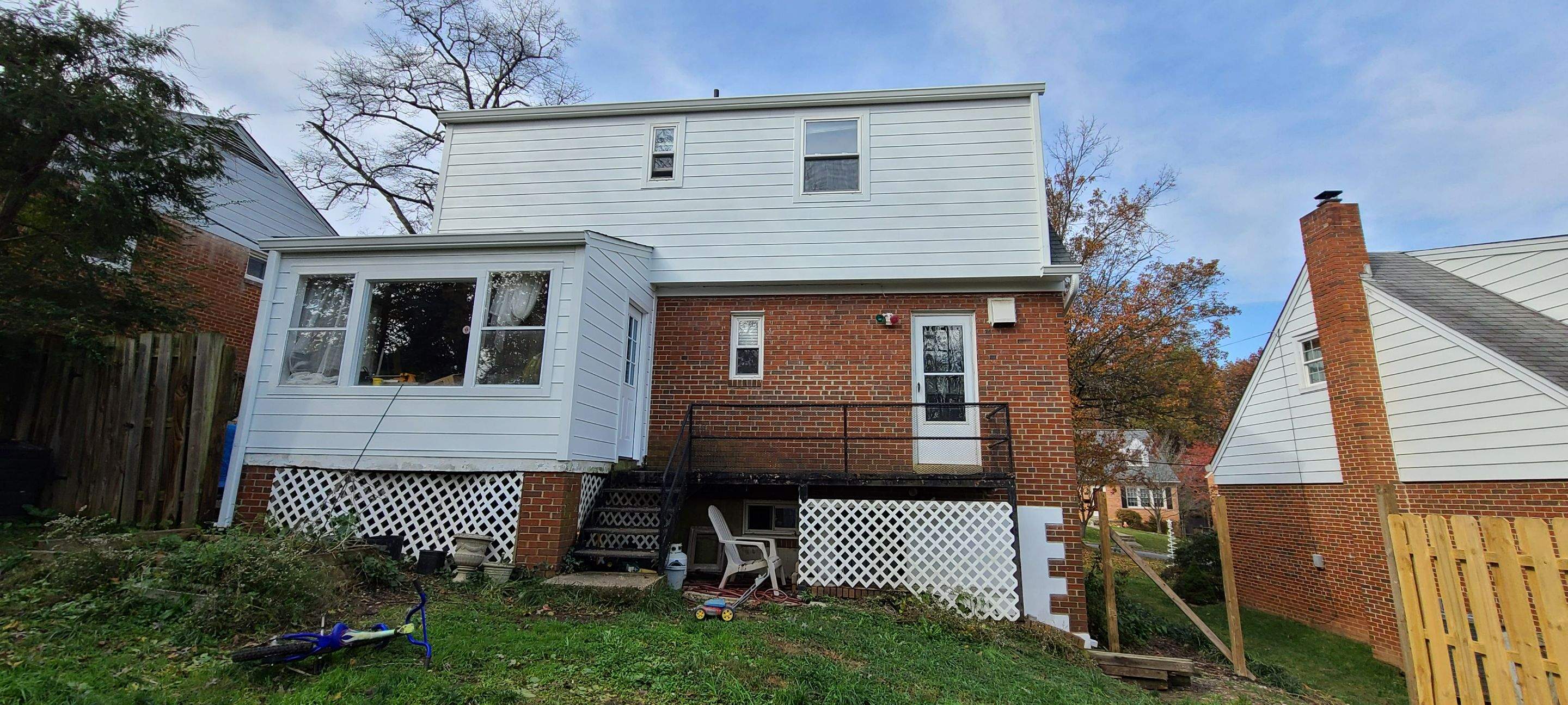 Siding Installation using James Hardie Siding and Trim by Window Depot of Annapolis