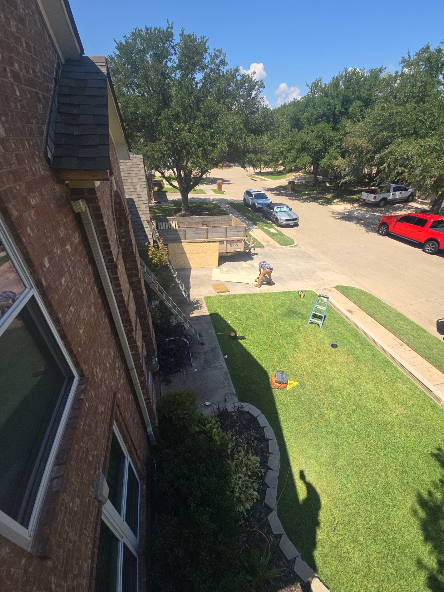 Dog Door Replacement by First Out Roofing 